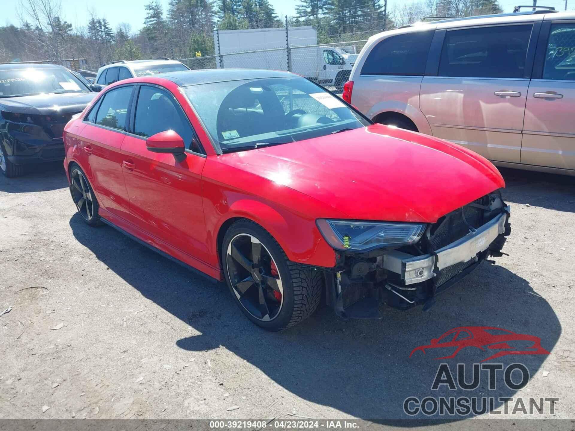 AUDI S3 2016 - WAUB1GFF0G1072618