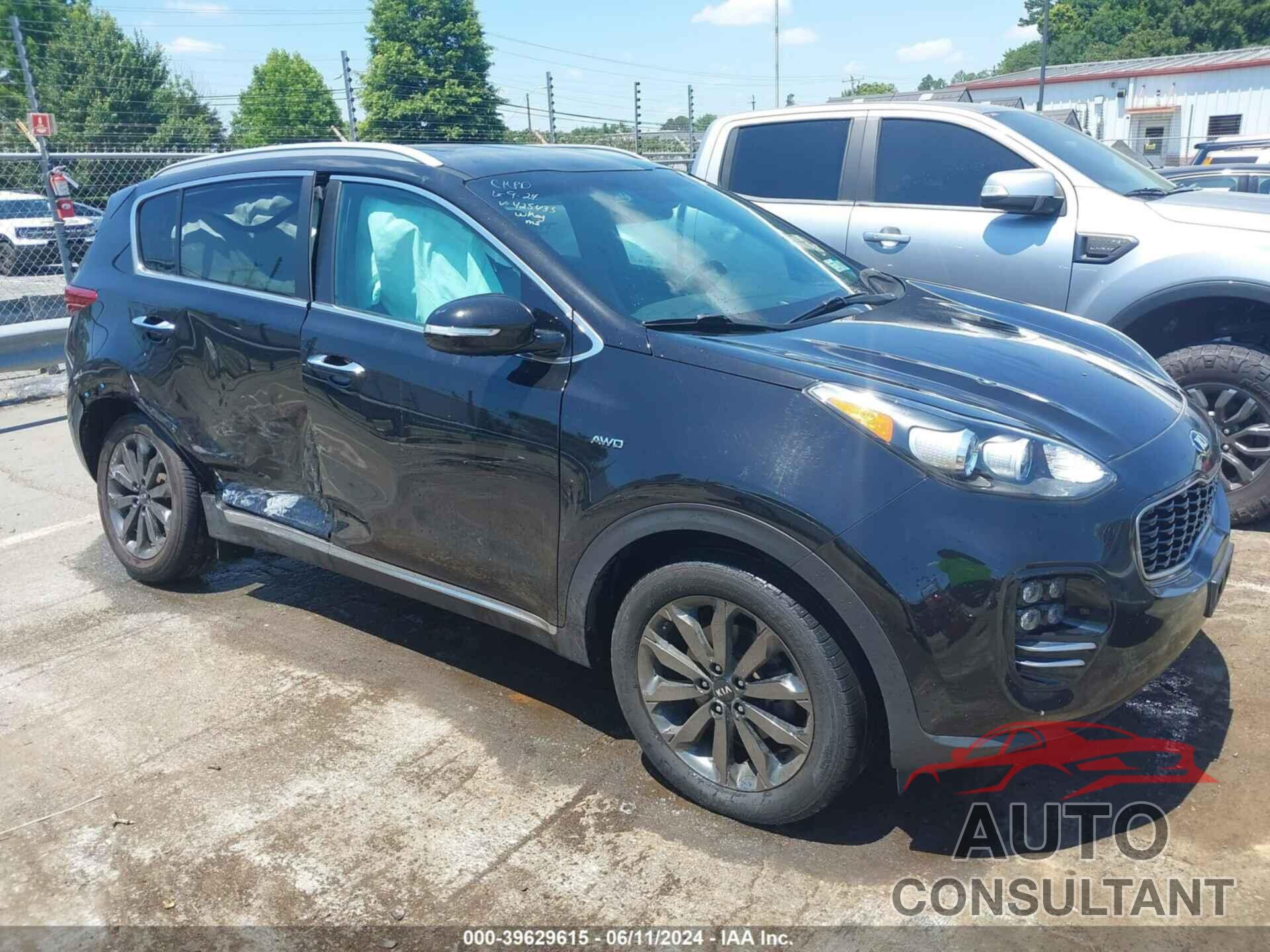 KIA SPORTAGE 2018 - KNDPNCAC6J7425435