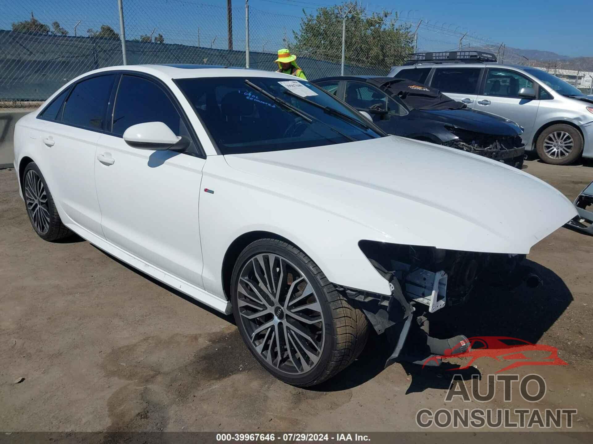 AUDI A6 2018 - WAUD8AFC1JN034208