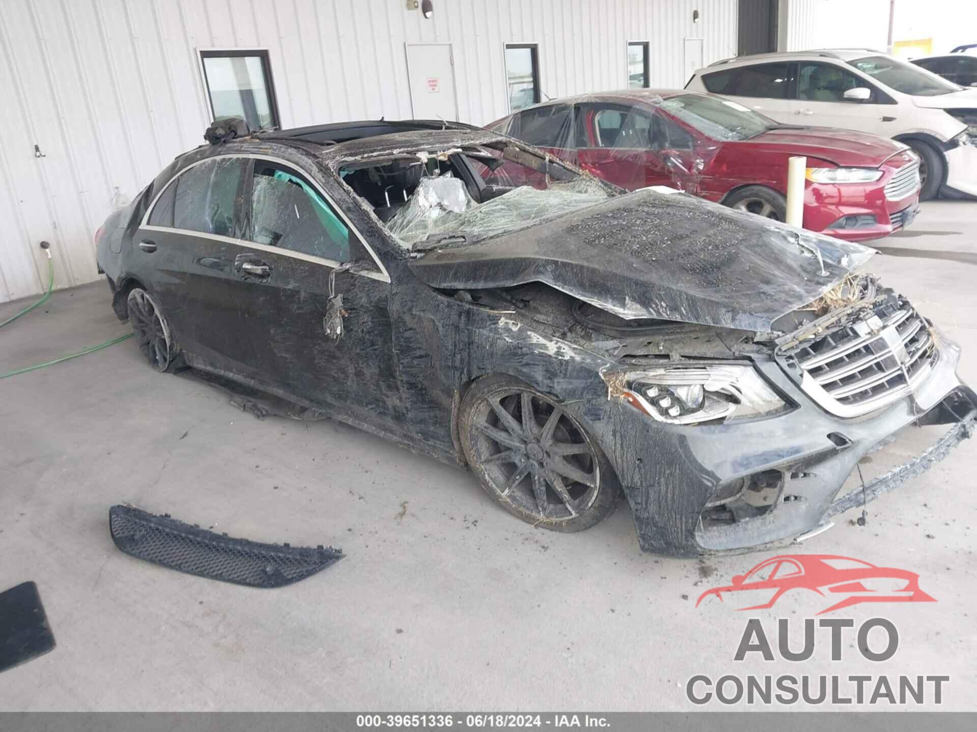 MERCEDES-BENZ S 560 2019 - WDDUG8DB4KA436960
