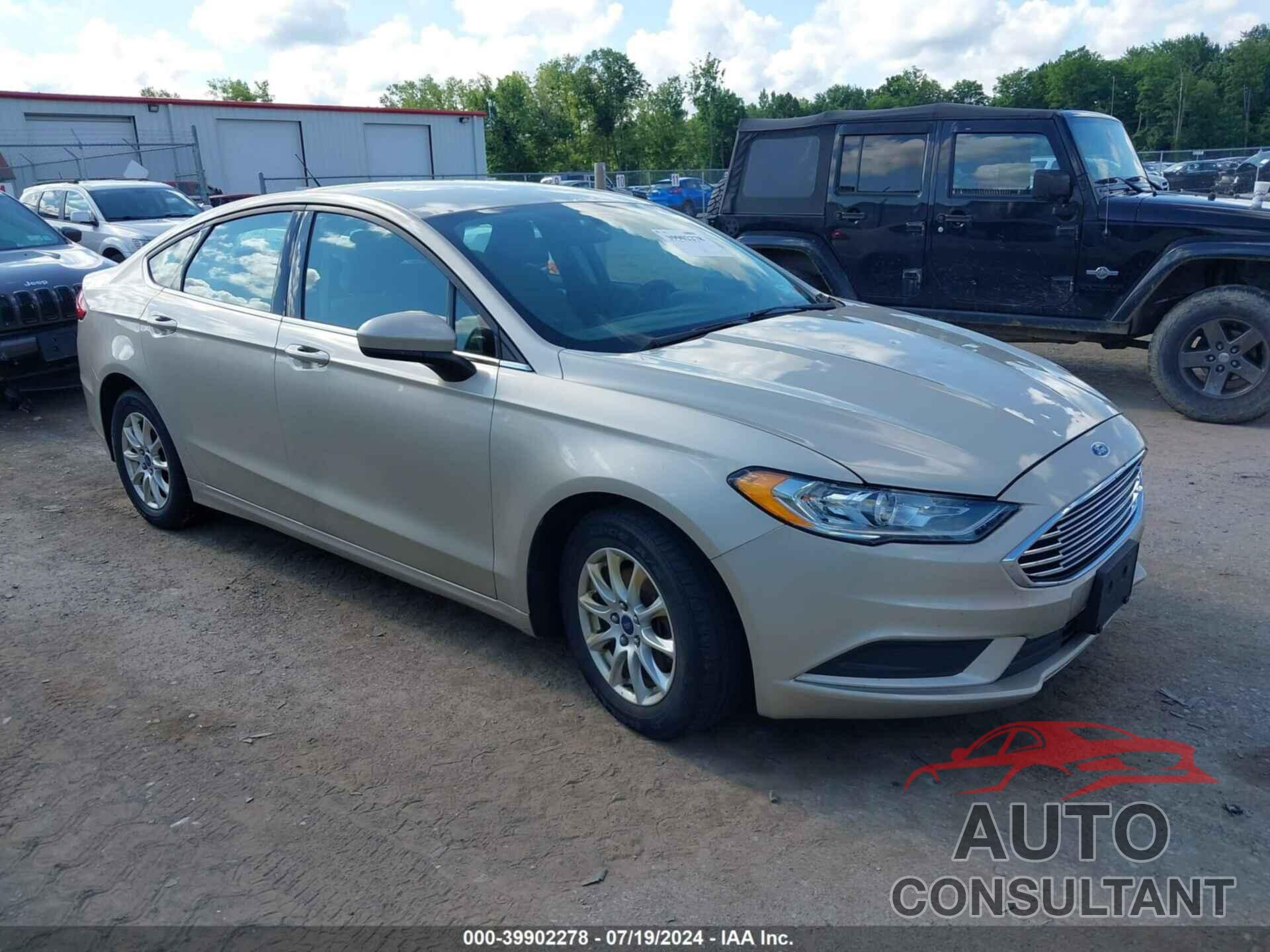 FORD FUSION 2017 - 3FA6P0G73HR249273