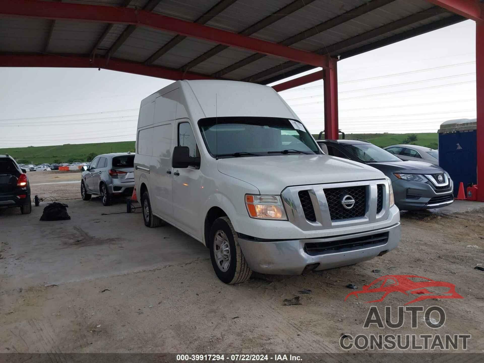 NISSAN NV CARGO NV2500 HD 2013 - 1N6BF0LY5DN110802