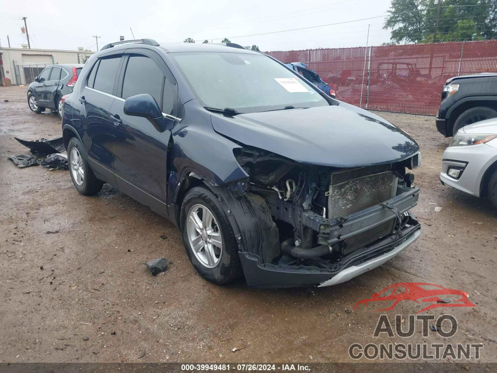 CHEVROLET TRAX 2019 - 3GNCJLSB8KL259102