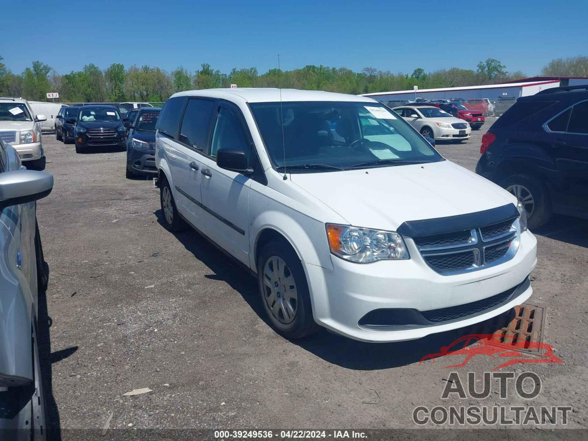 DODGE GRAND CARAVAN 2016 - 2C4RDGBG0GR346774