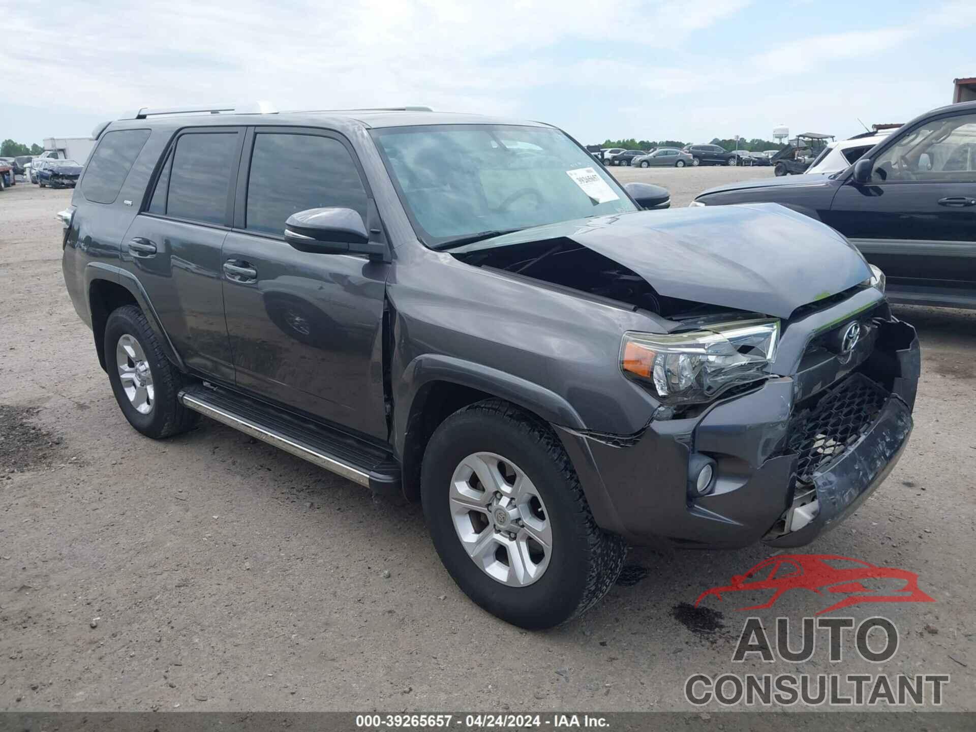 TOYOTA 4RUNNER 2016 - JTEZU5JR6G5133165