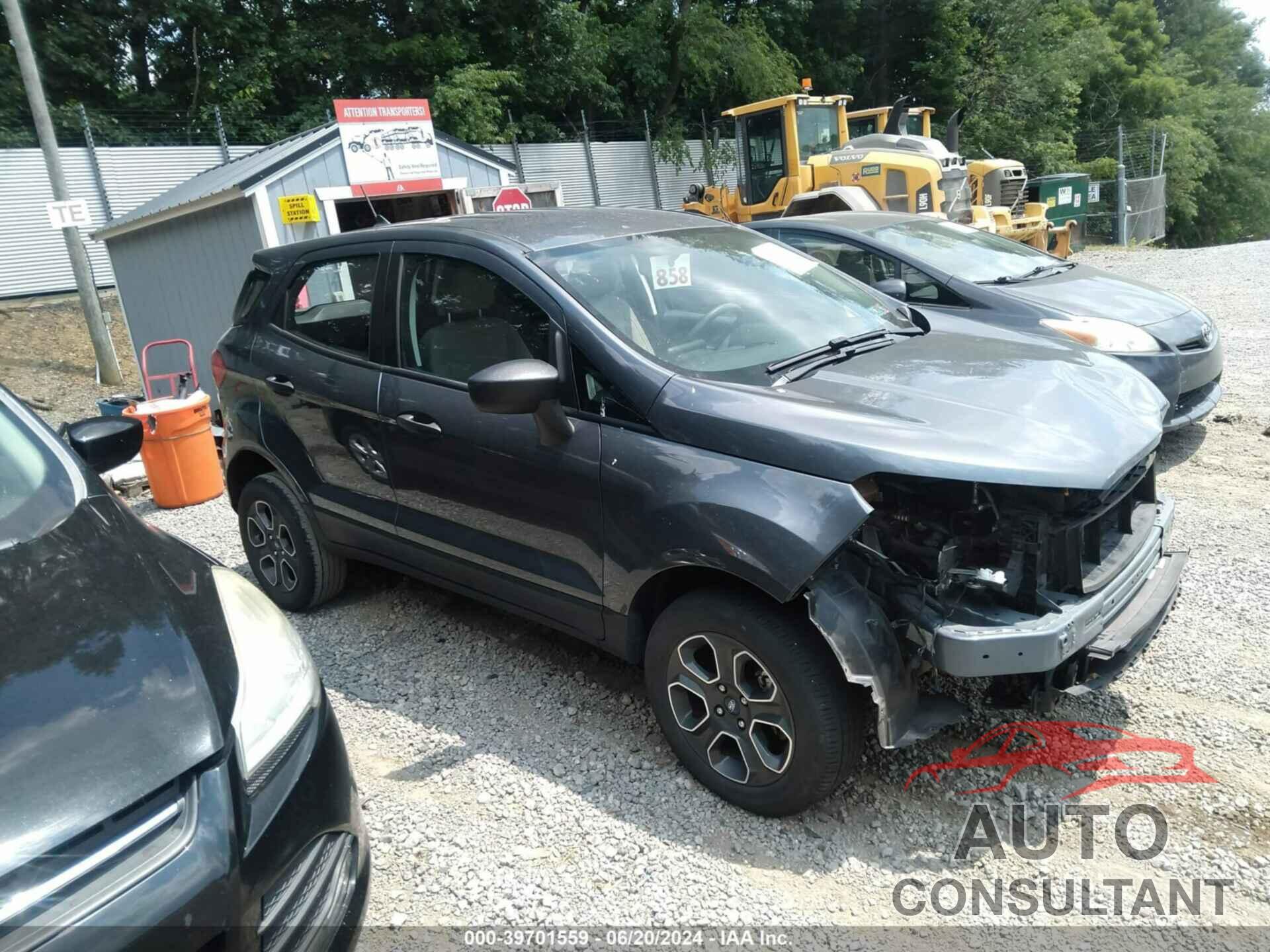 FORD ECOSPORT 2022 - MAJ6S3FL4NC458529