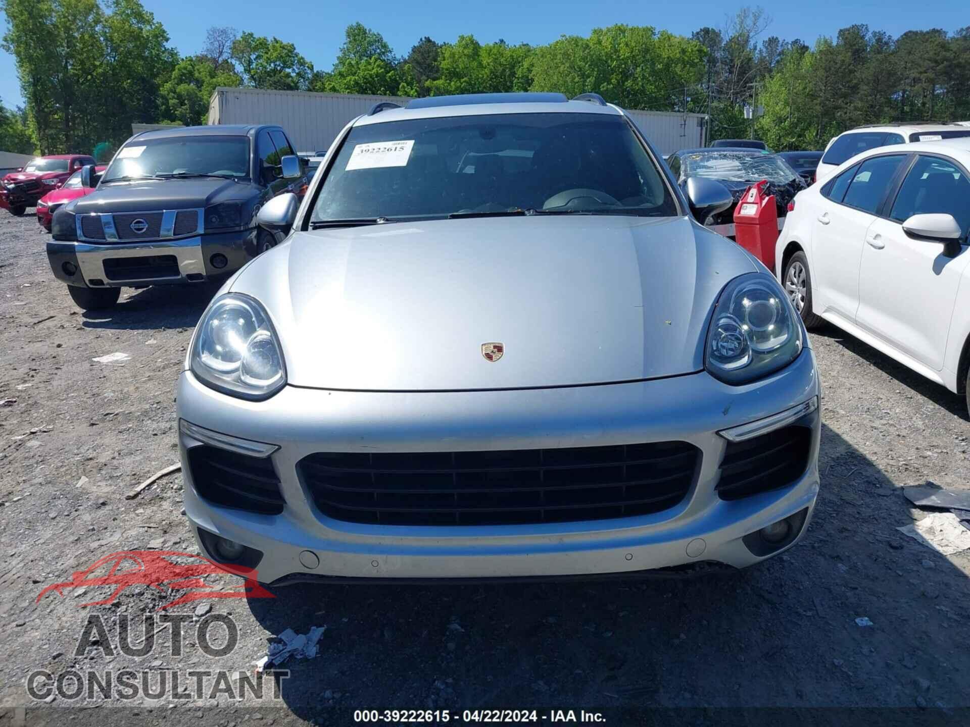PORSCHE CAYENNE 2016 - WP1AA2A24GLA10180