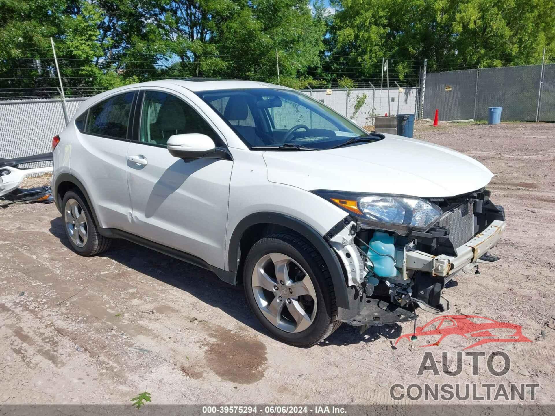 HONDA HR-V 2017 - 3CZRU6H56HM724759