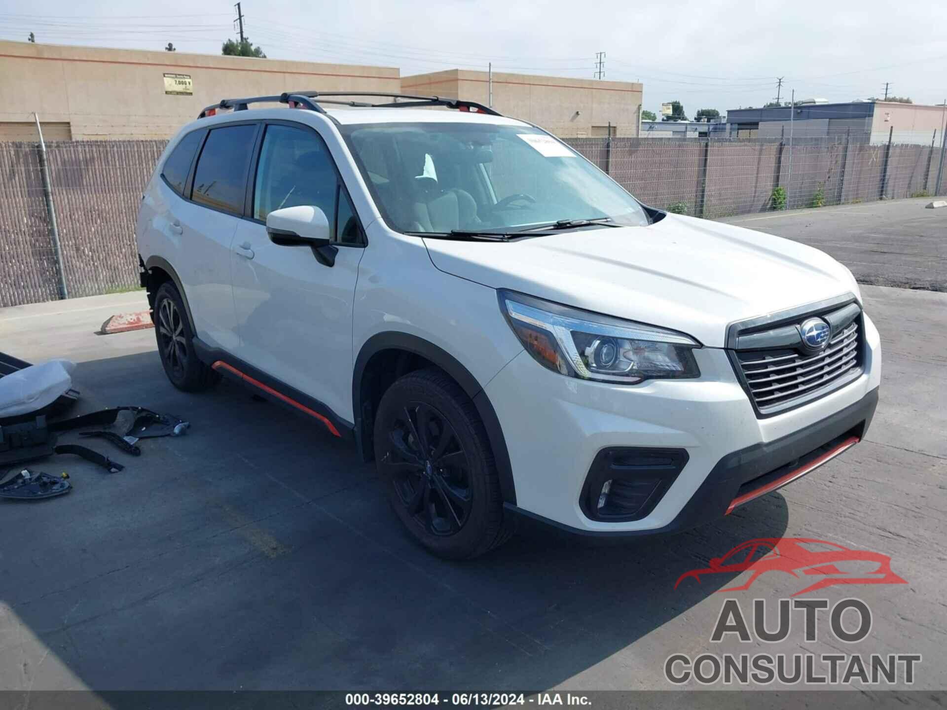 SUBARU FORESTER 2019 - JF2SKAPC9KH543801