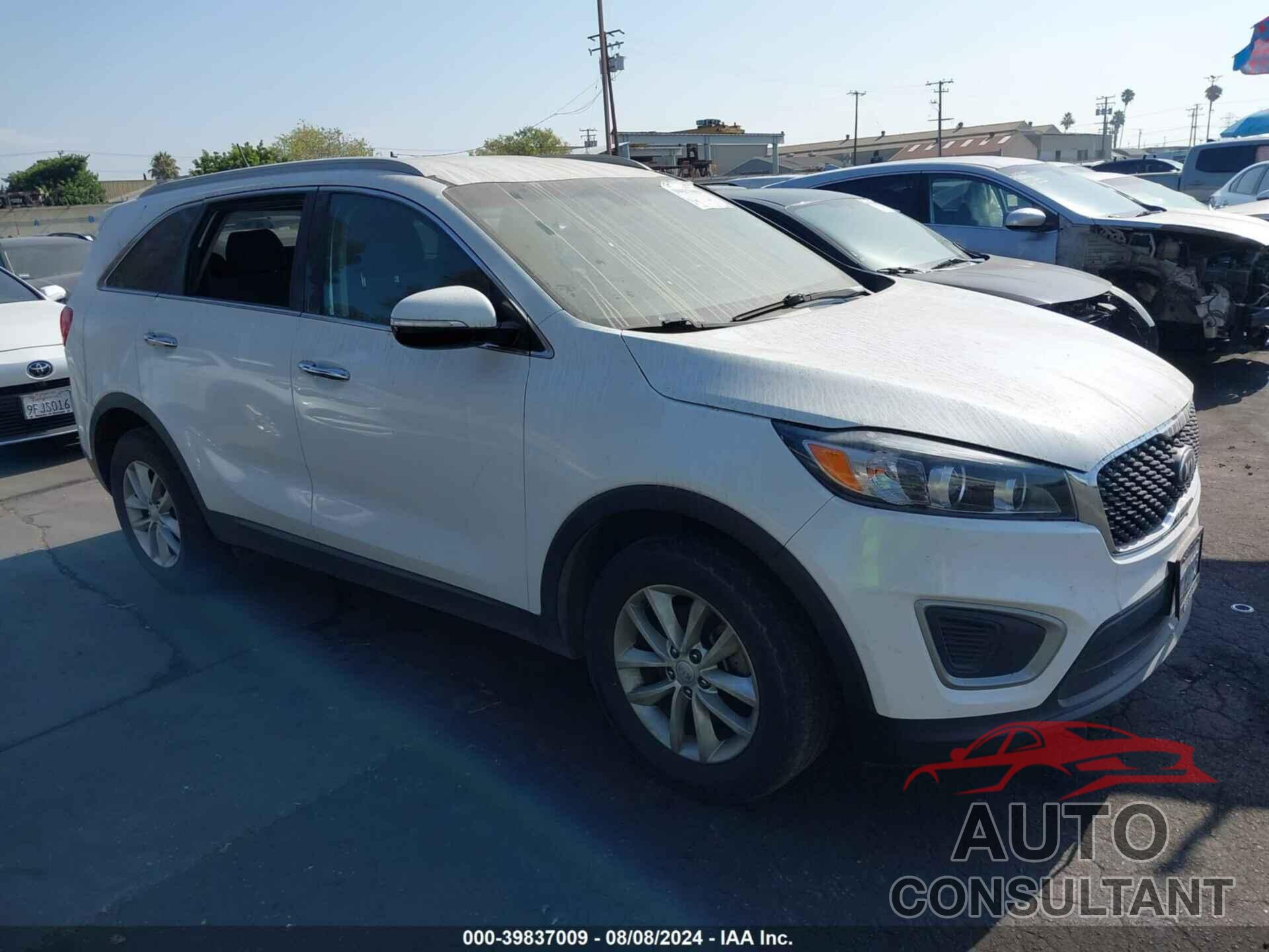 KIA SORENTO 2017 - 5XYPGDA50HG207019