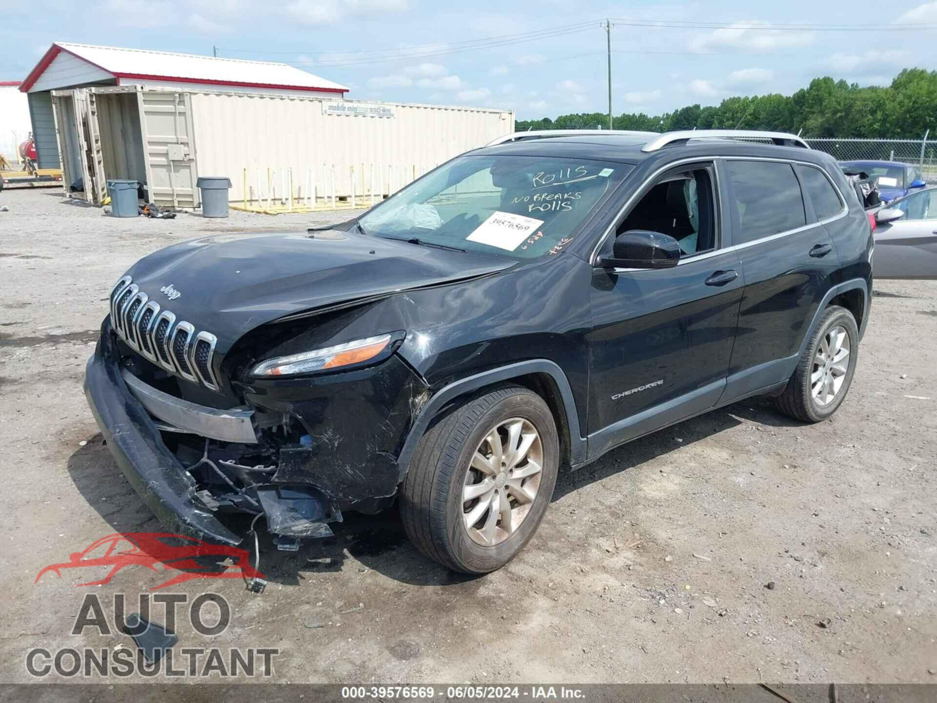 JEEP CHEROKEE 2017 - 1C4PJLDB2HW626733