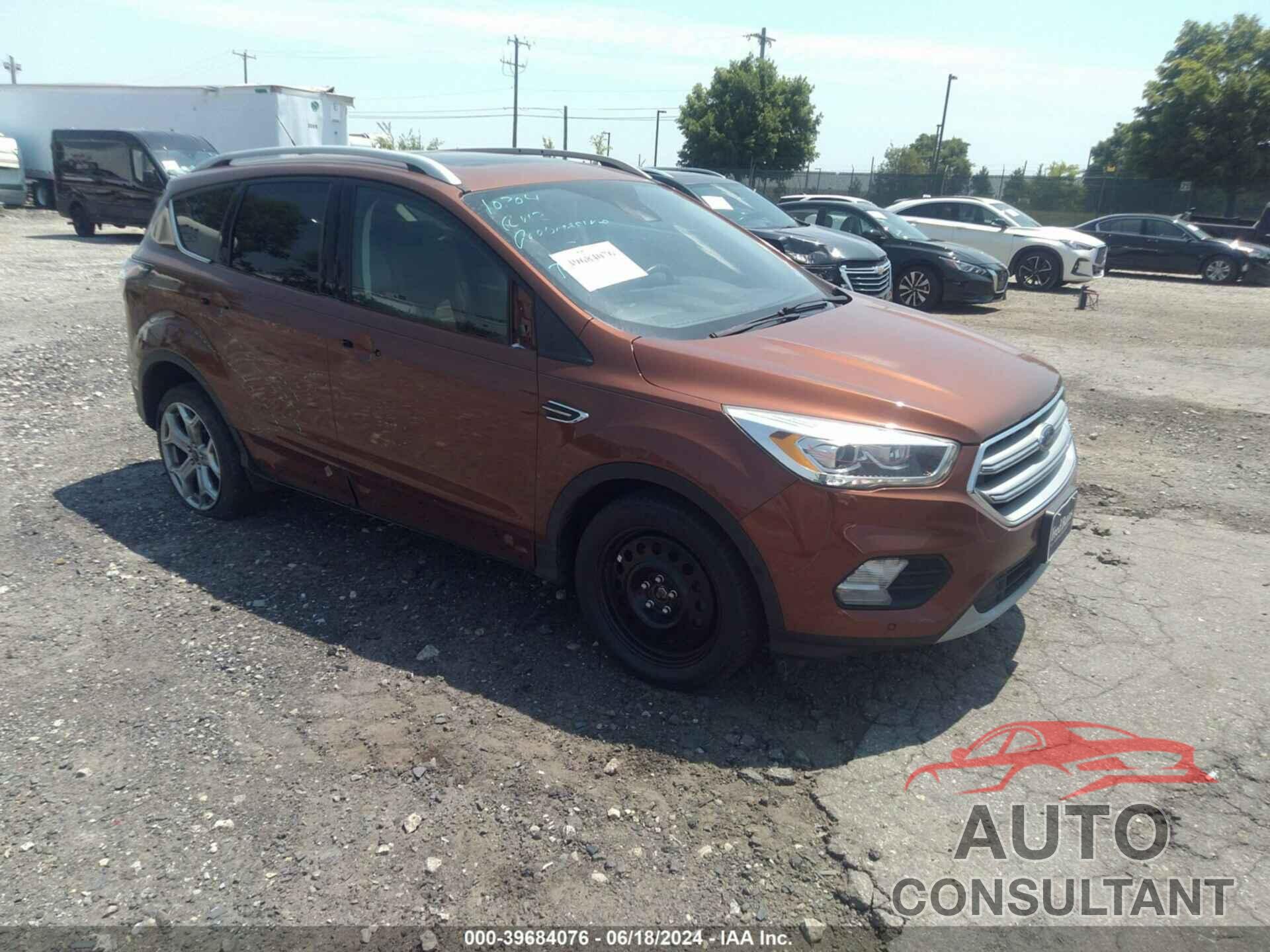 FORD ESCAPE 2017 - 1FMCU0JD3HUB12066