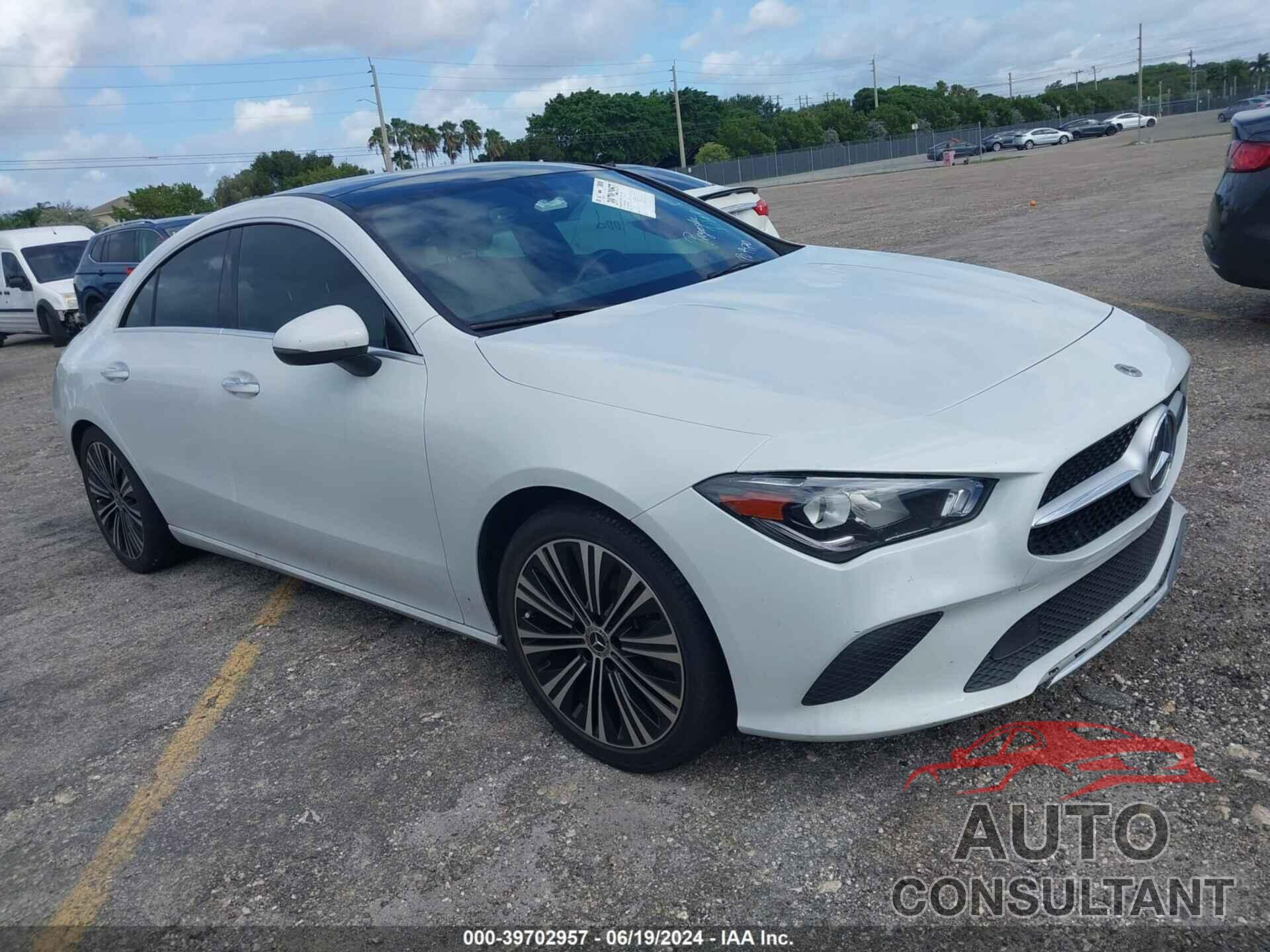 MERCEDES-BENZ CLA 250 2021 - W1K5J4GB9MN168459
