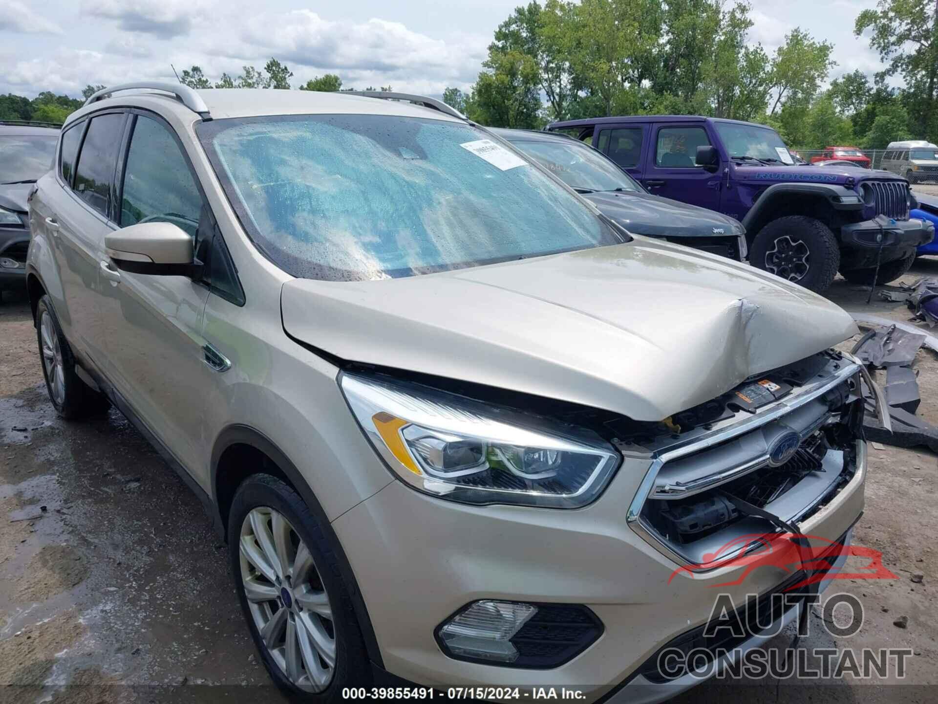 FORD ESCAPE 2017 - 1FMCU0JD4HUB77928