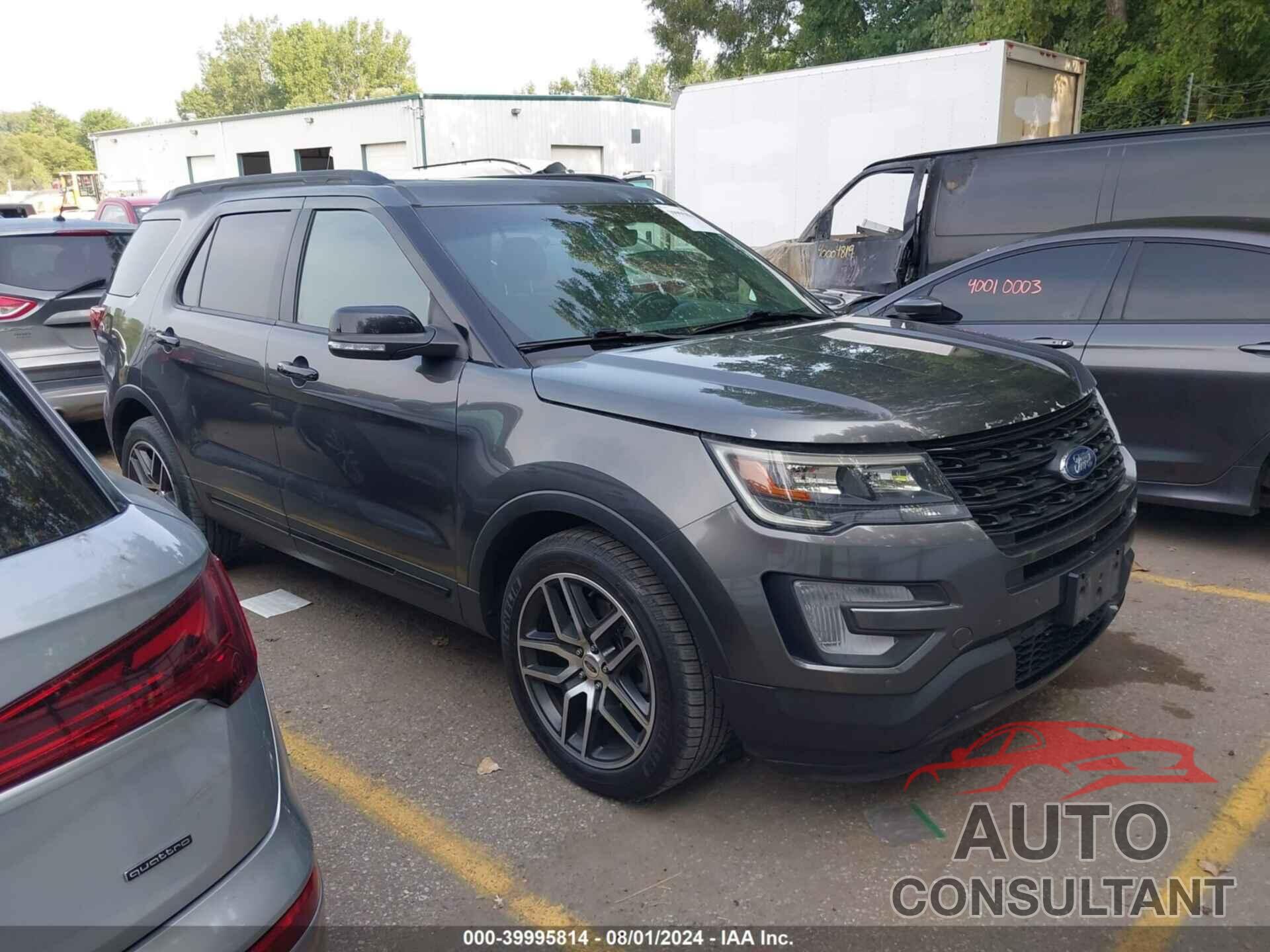 FORD EXPLORER 2017 - 1FM5K8GT1HGB78433