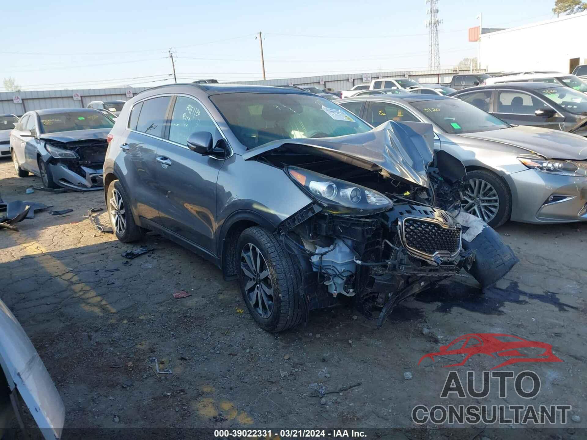 KIA SPORTAGE 2018 - KNDPN3ACXJ7476582