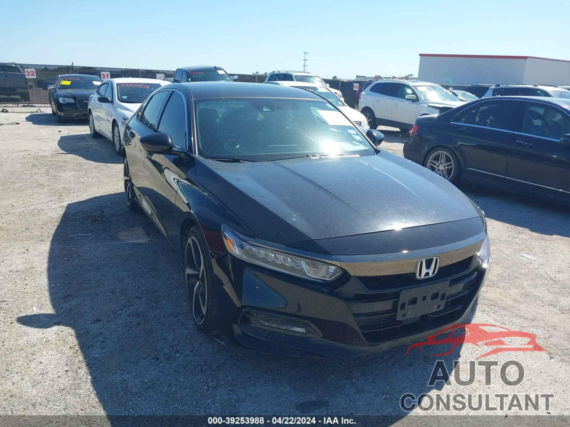 HONDA ACCORD 2019 - 1HGCV1F32KA077392