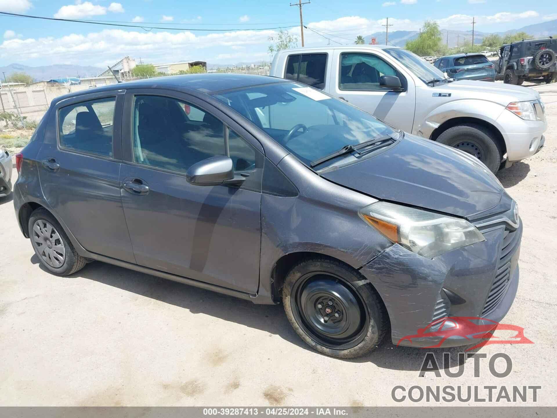 TOYOTA YARIS 2017 - VNKKTUD32HA077509