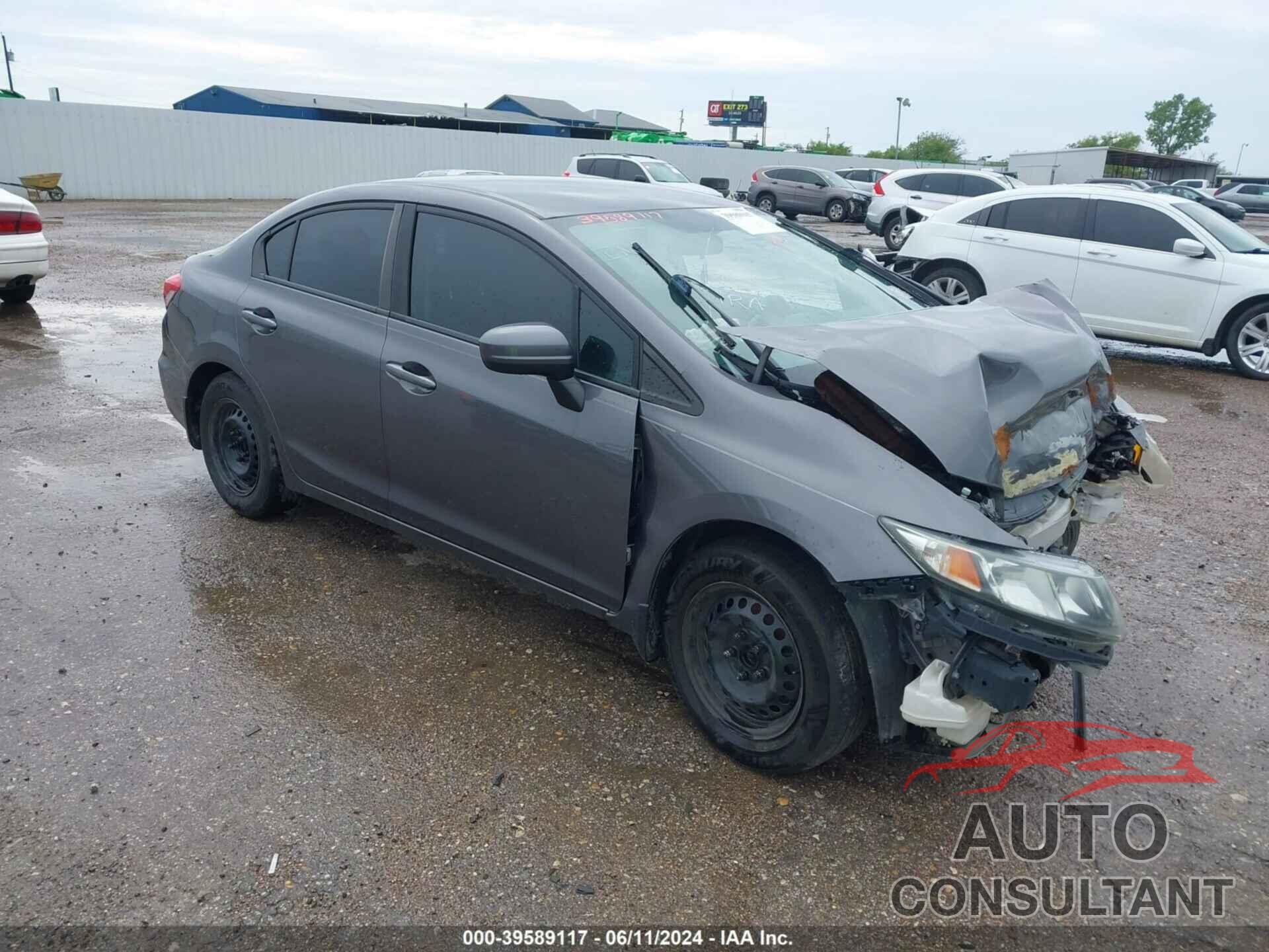 HONDA CIVIC 2014 - 19XFB2F58EE031532