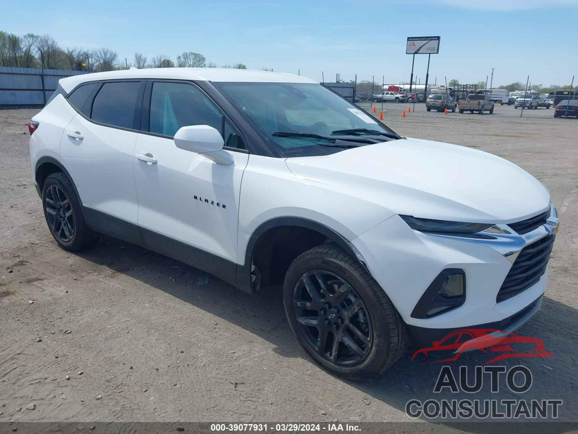 CHEVROLET BLAZER 2022 - 3GNKBCR40NS112833