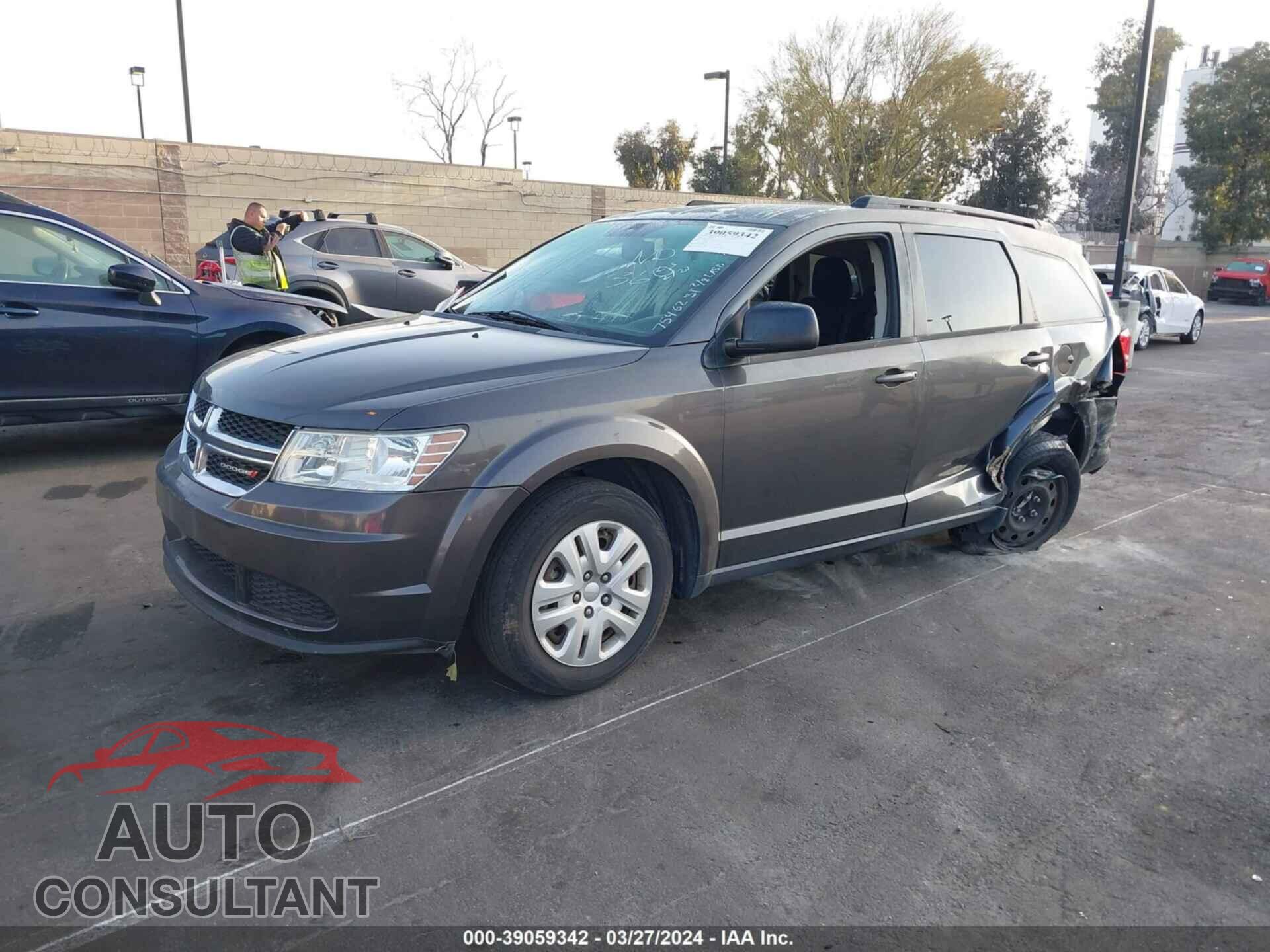 DODGE JOURNEY 2016 - 3C4PDCAB8GT220102