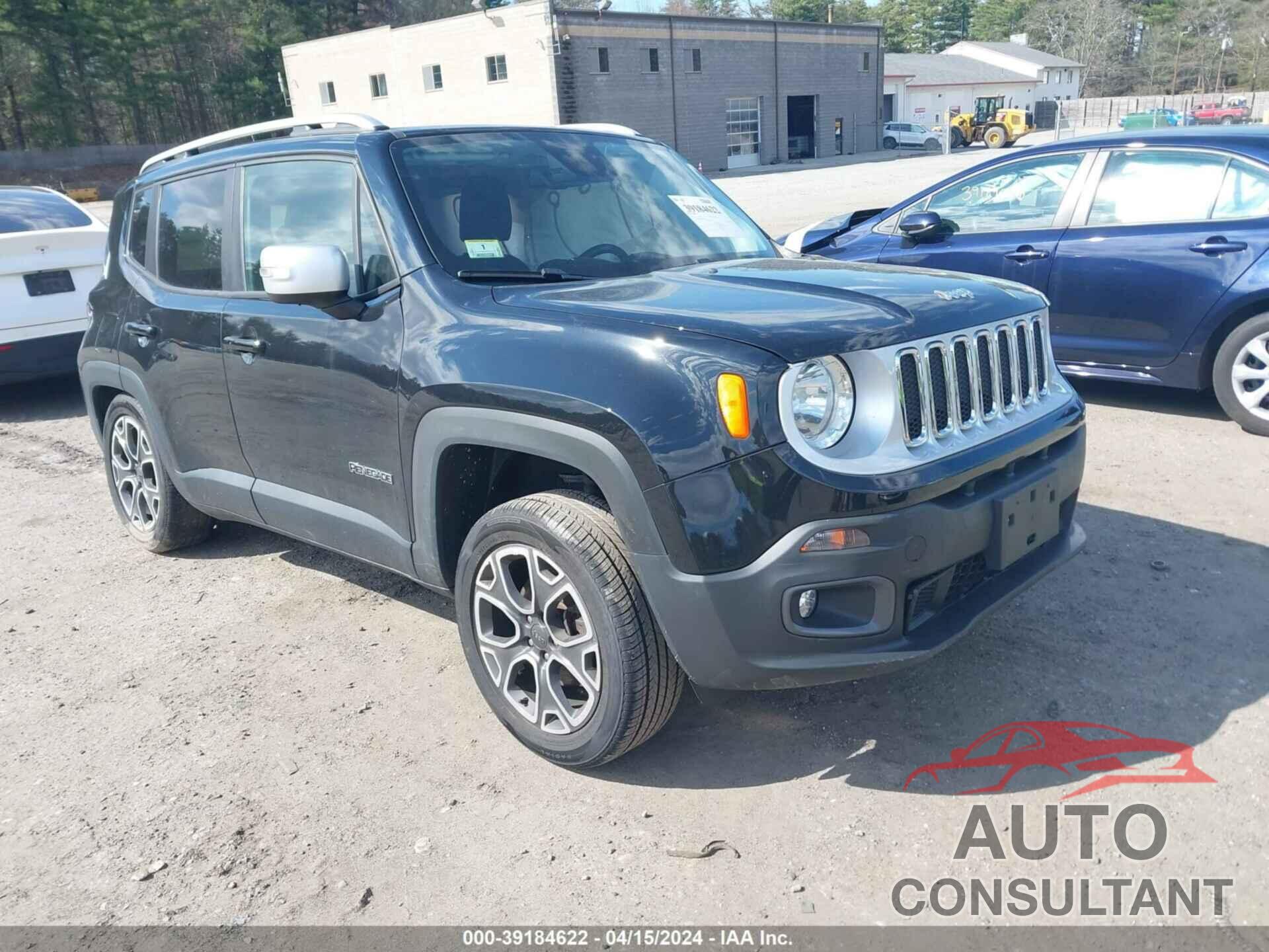 JEEP RENEGADE 2016 - ZACCJBDT7GPC87500