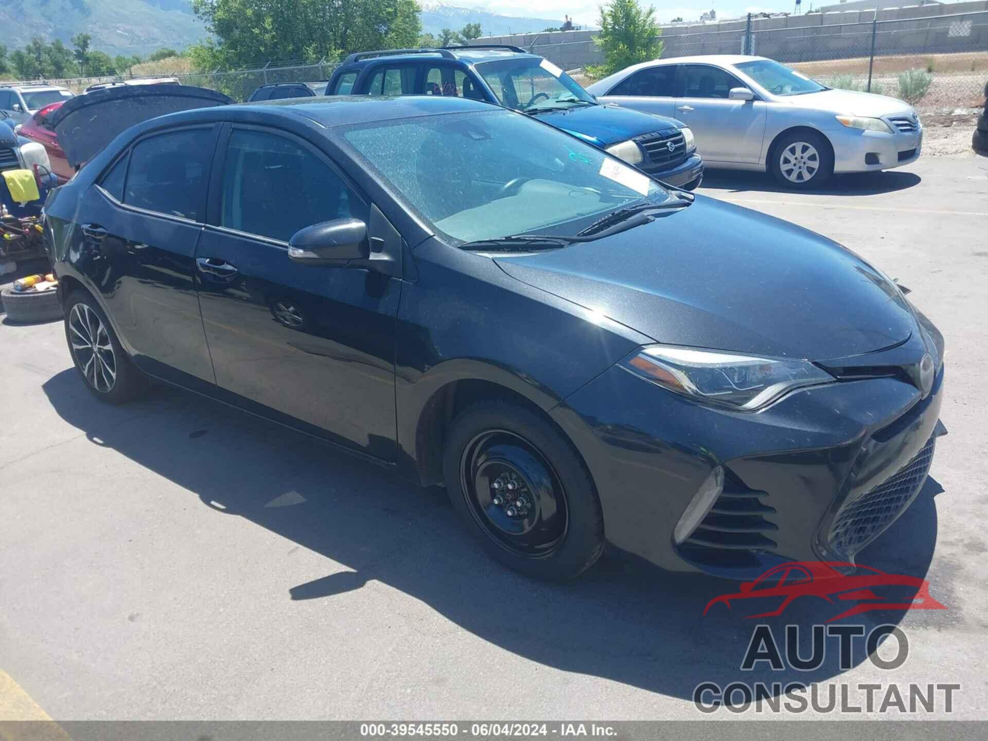 TOYOTA COROLLA 2018 - 2T1BURHE6JC102766