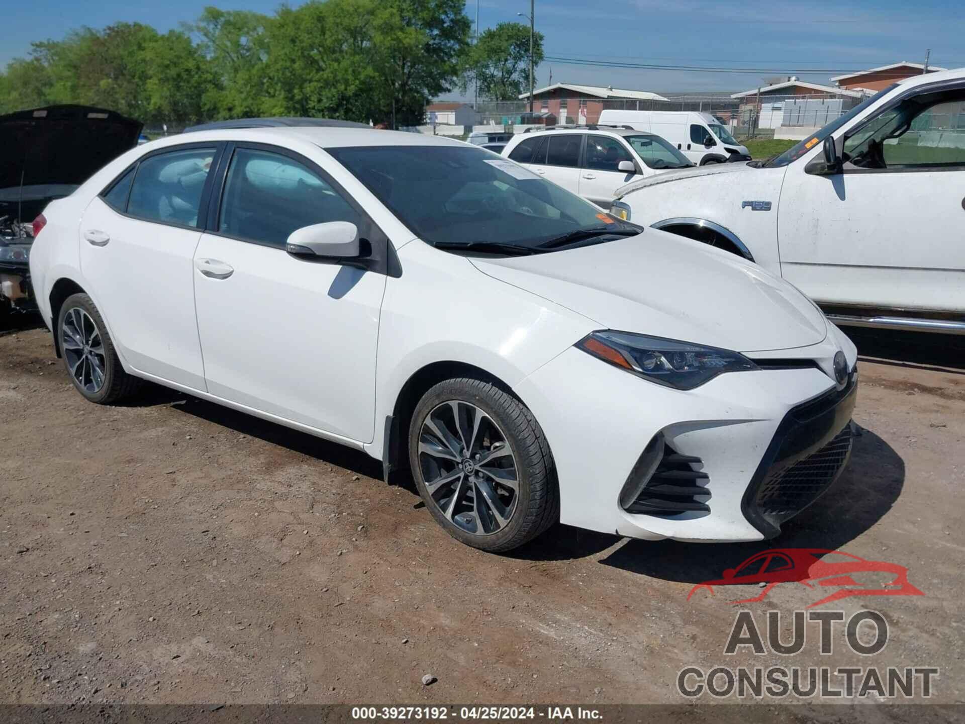 TOYOTA COROLLA 2017 - 2T1BURHE8HC850297