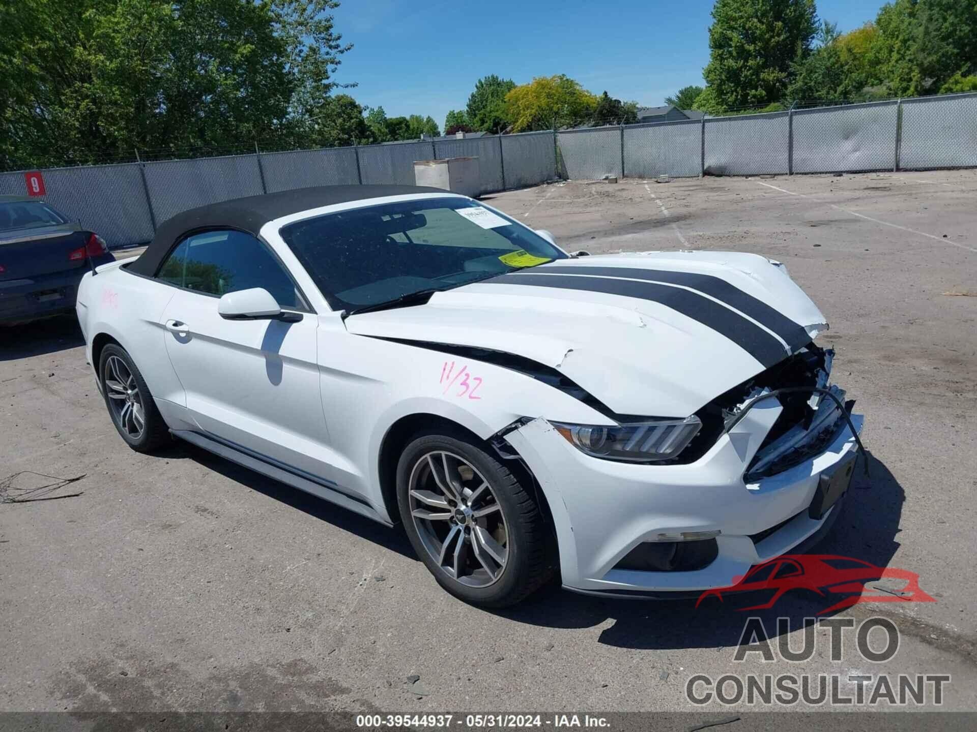 FORD MUSTANG 2017 - 1FATP8UH9H5204193