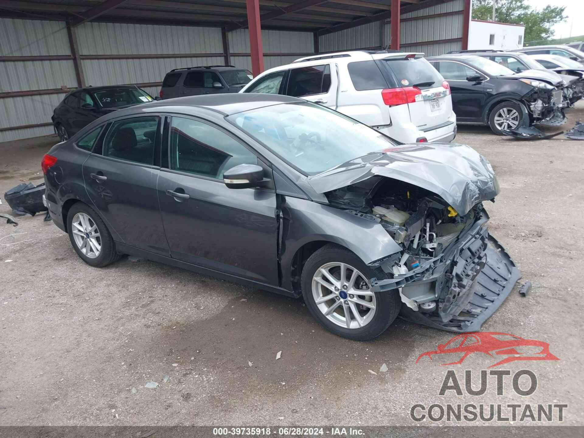 FORD FOCUS 2016 - 1FADP3F25GL373816