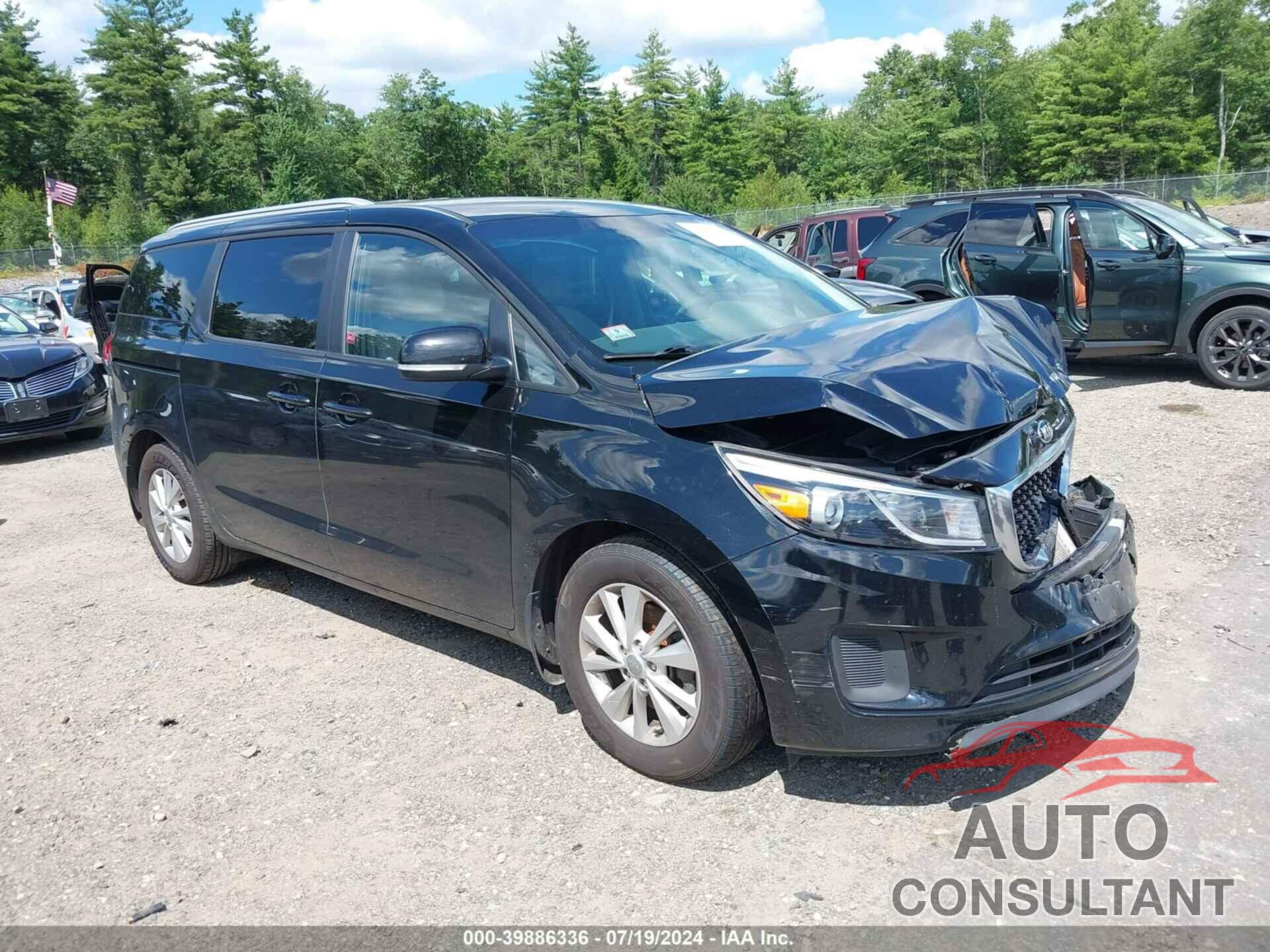 KIA SEDONA 2016 - KNDMB5C11G6120717