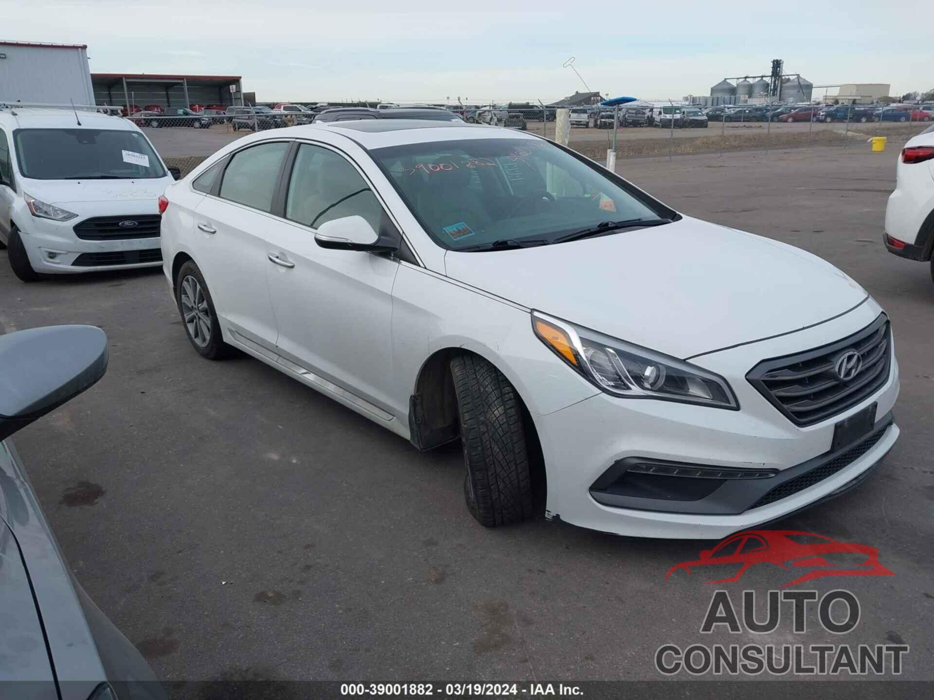 HYUNDAI SONATA 2017 - 5NPE34AFXHH490260