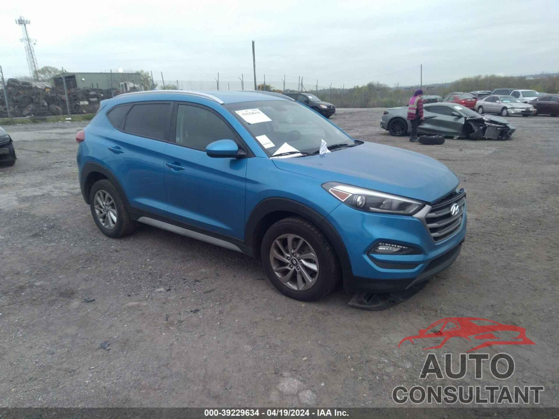 HYUNDAI TUCSON 2018 - KM8J3CA46JU605743