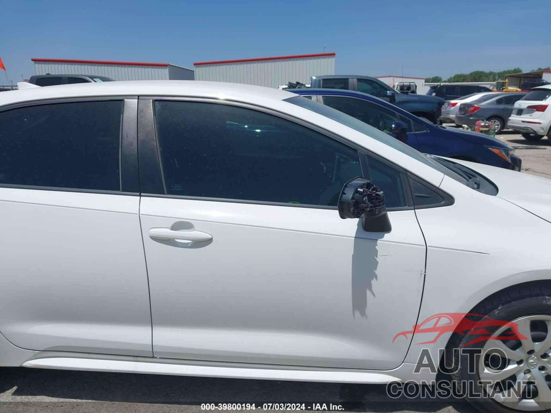 TOYOTA COROLLA 2020 - 5YFEPRAE0LP043618