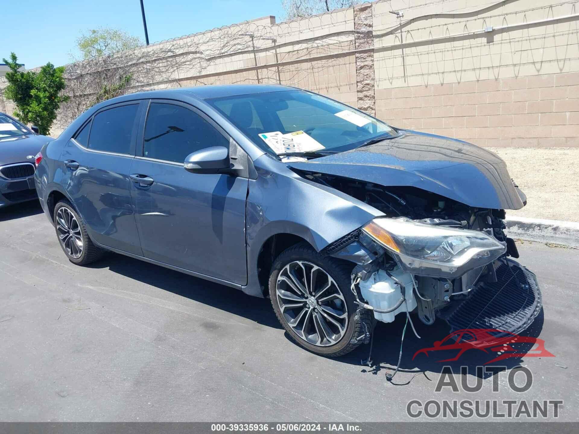 TOYOTA COROLLA 2016 - 5YFBURHE2GP556005