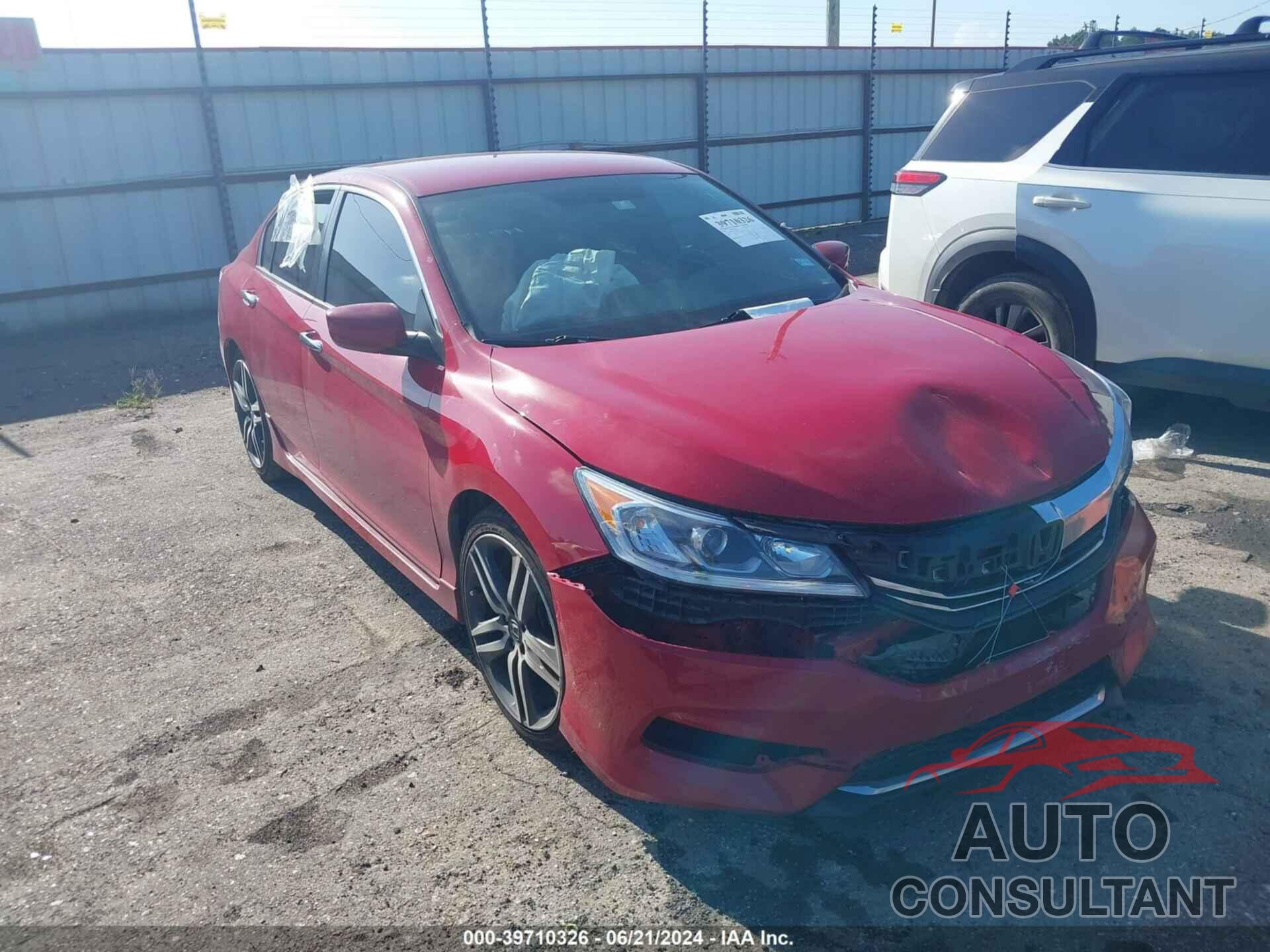 HONDA ACCORD 2016 - 1HGCR2F51GA096647