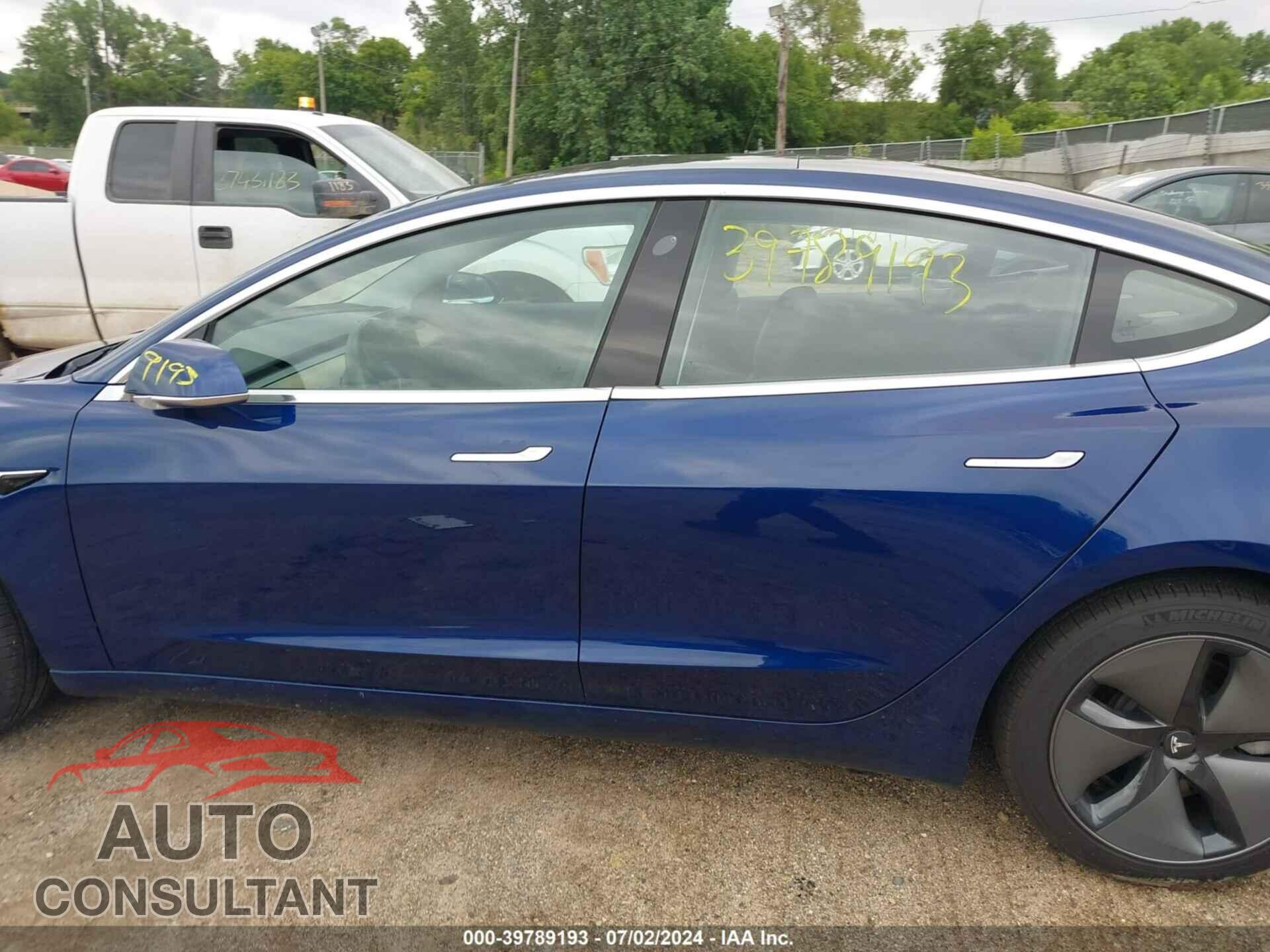 TESLA MODEL 3 2018 - 5YJ3E1EA3JF022714