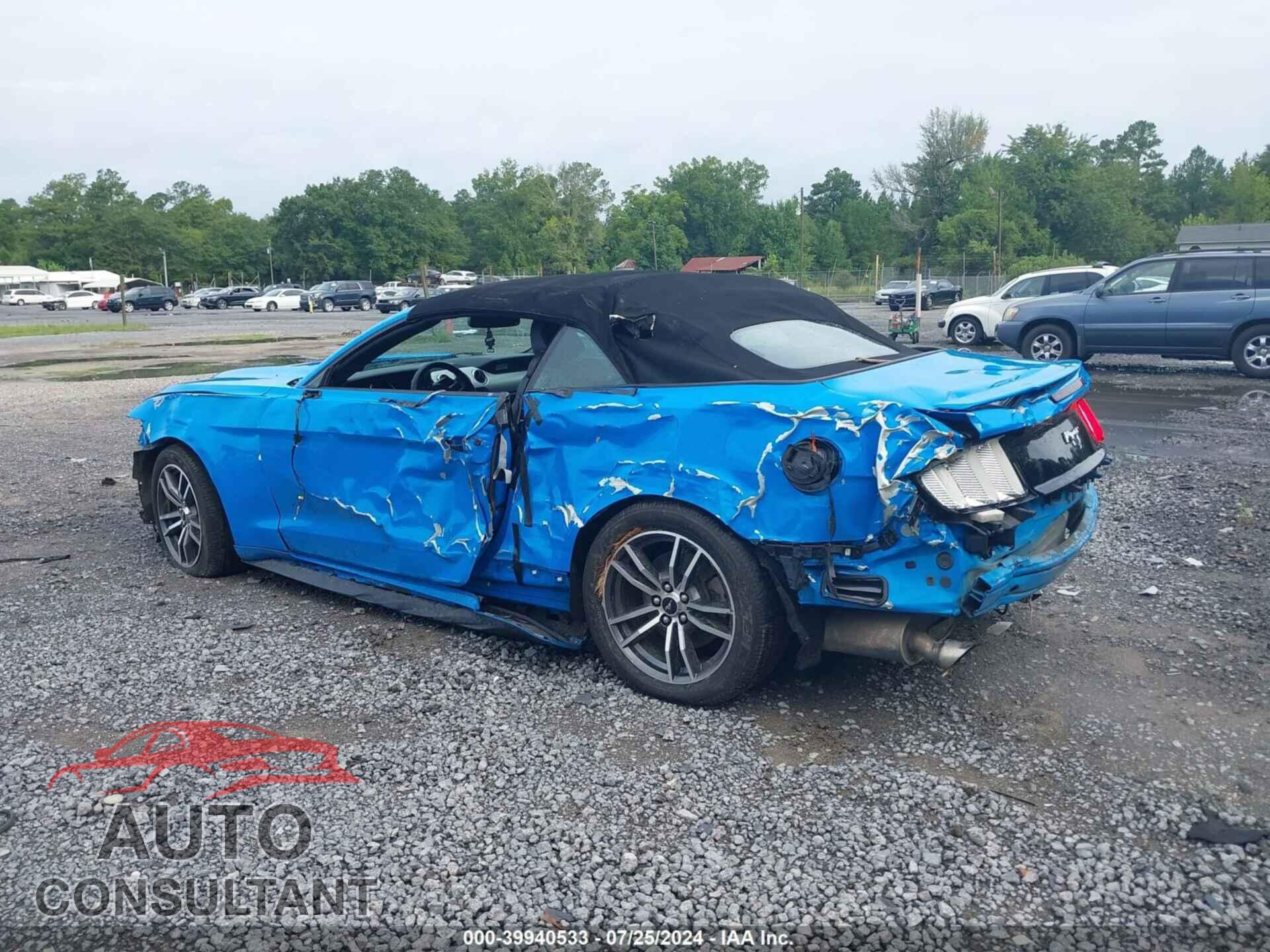 FORD MUSTANG 2017 - 1FATP8UH6H5327210