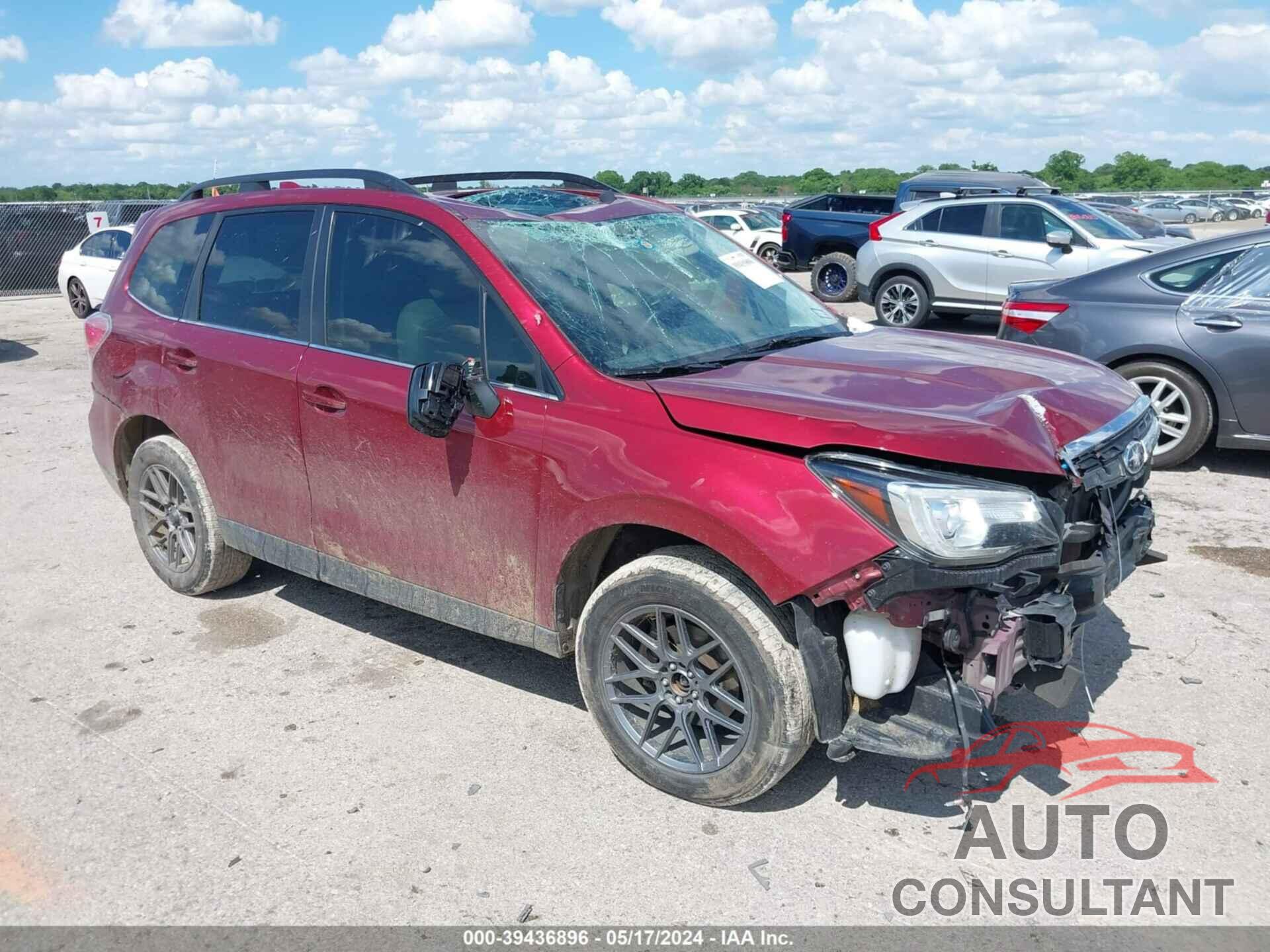 SUBARU FORESTER 2018 - JF2SJARC0JH429779