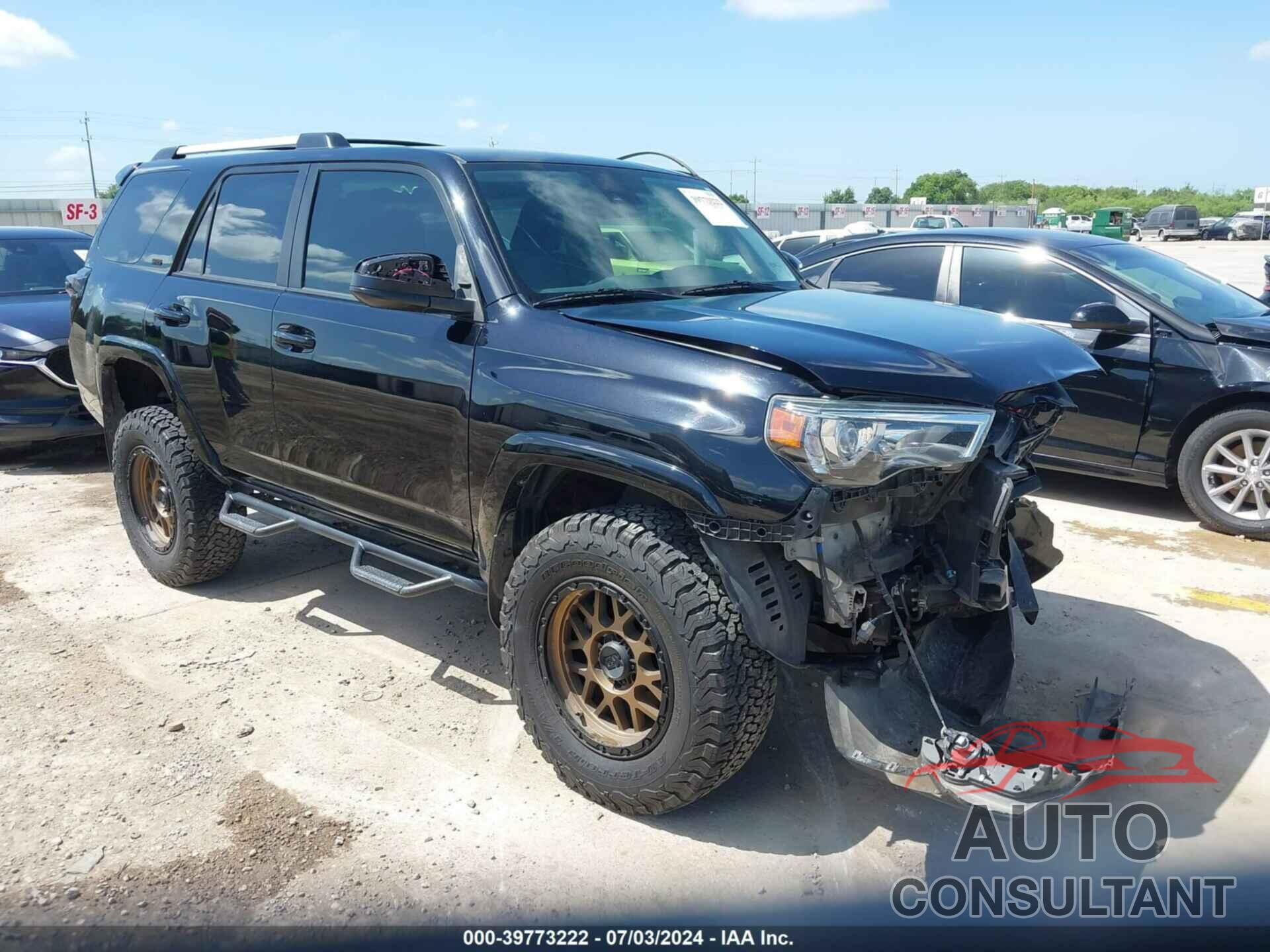 TOYOTA 4RUNNER 2020 - JTEZU5JR5L5220291