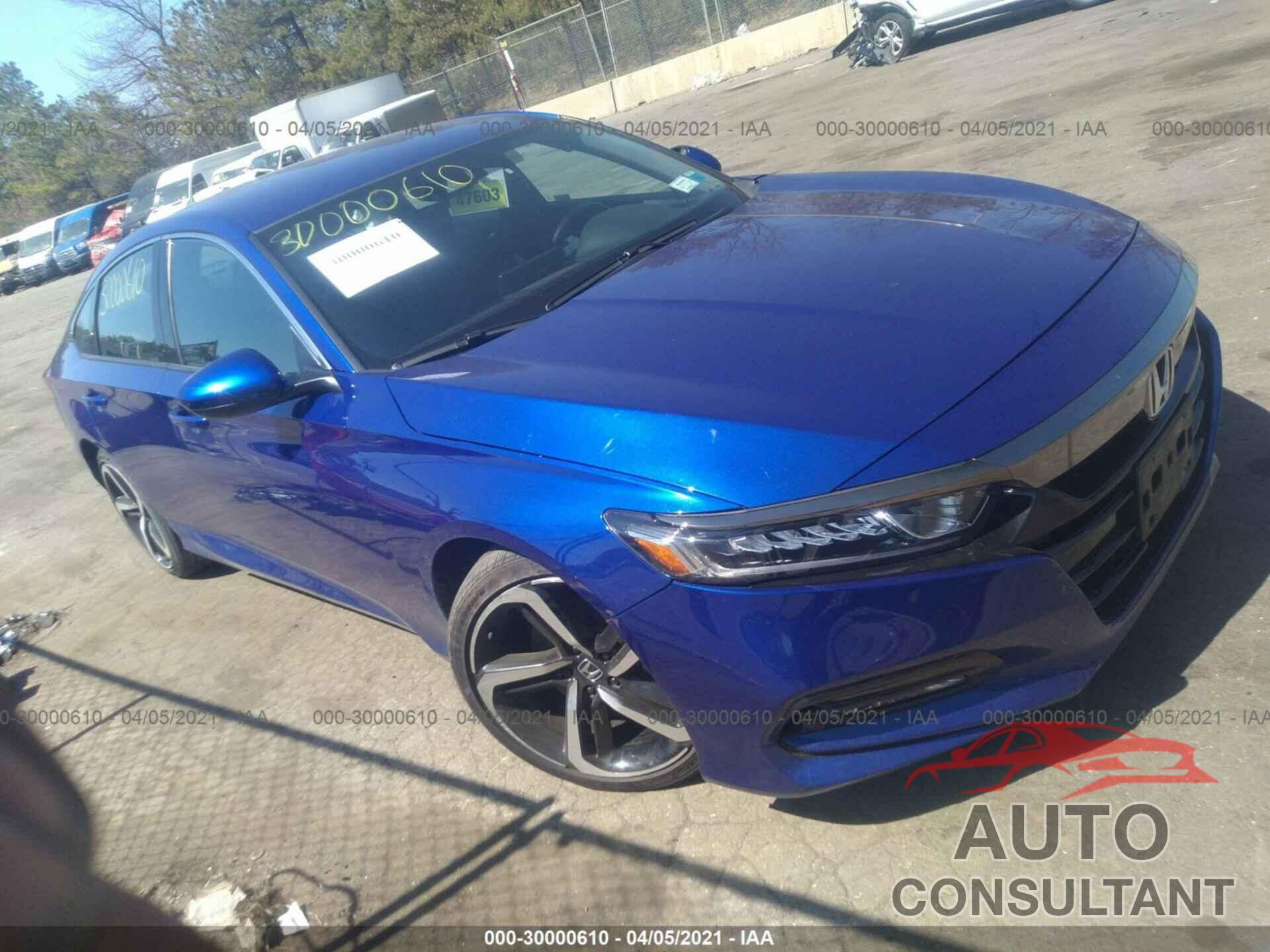 HONDA ACCORD SEDAN 2018 - 1HGCV1F34JA224682