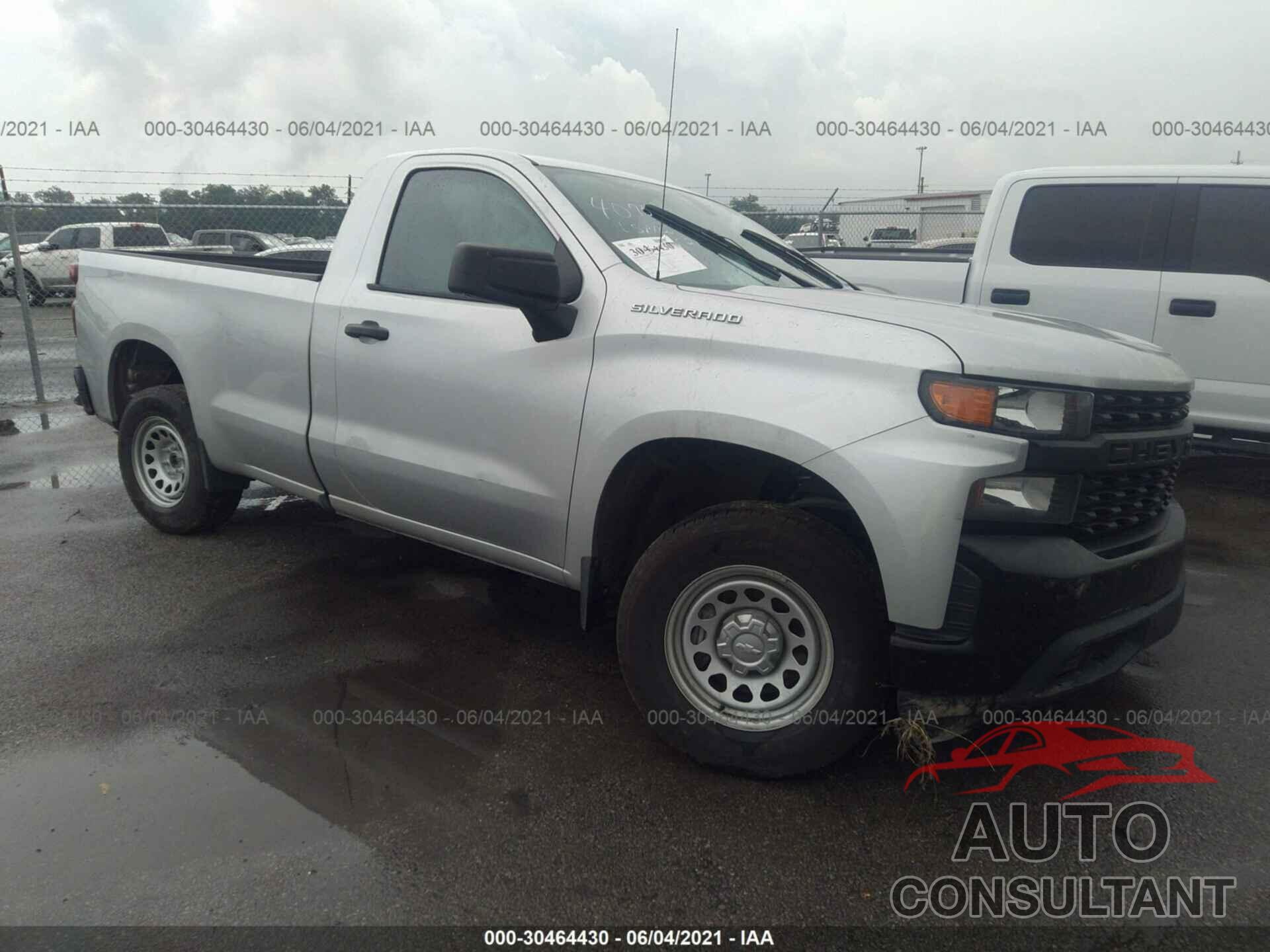 CHEVROLET SILVERADO 1500 2020 - 3GCNWAEH8LG224075