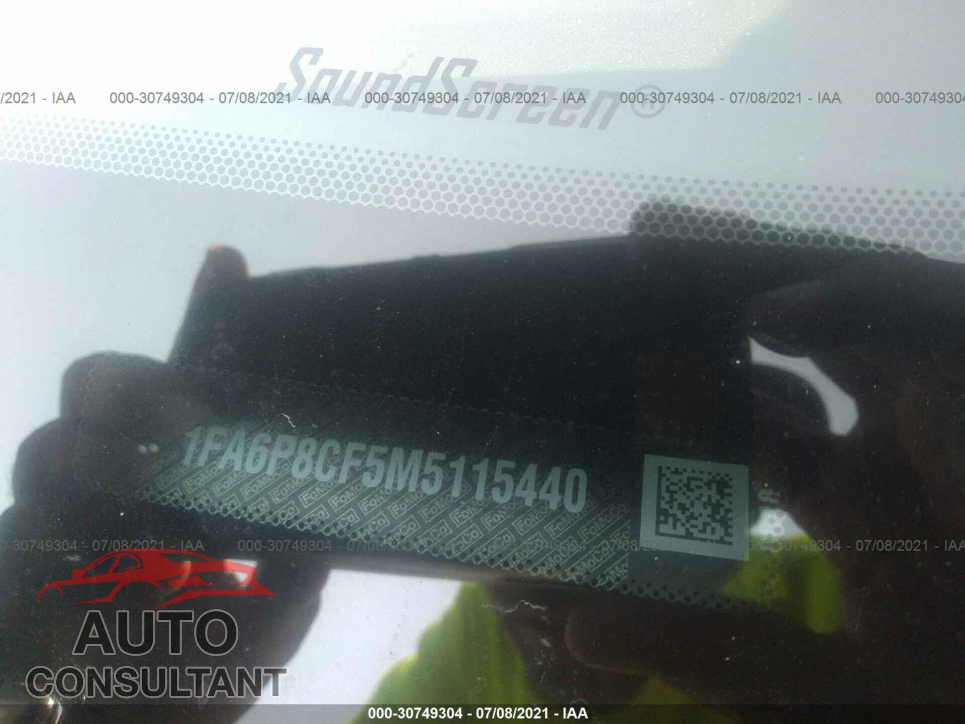 FORD MUSTANG 2021 - 1FA6P8CF5M5115440