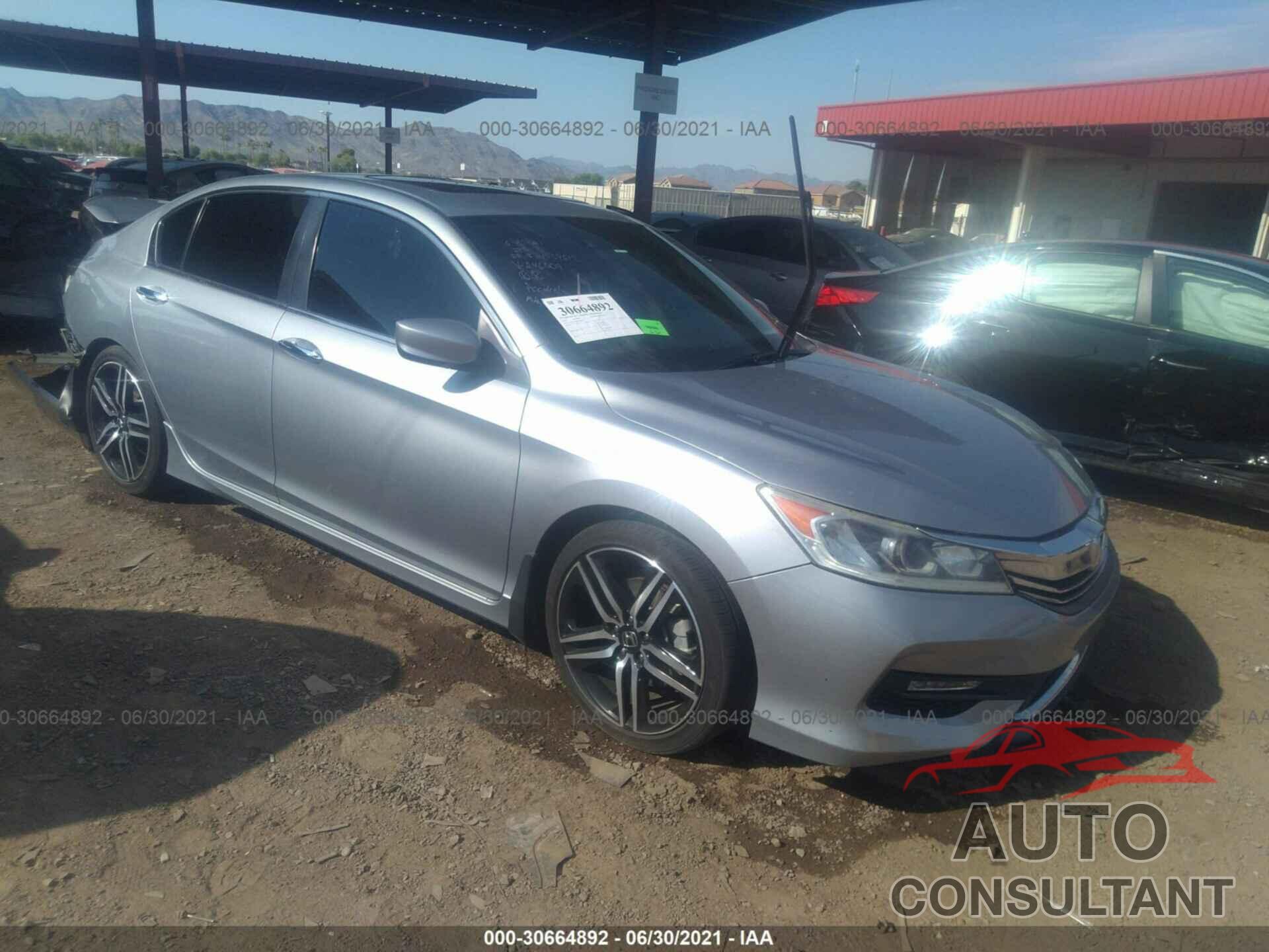 HONDA ACCORD SEDAN 2016 - 1HGCR2F67GA246009