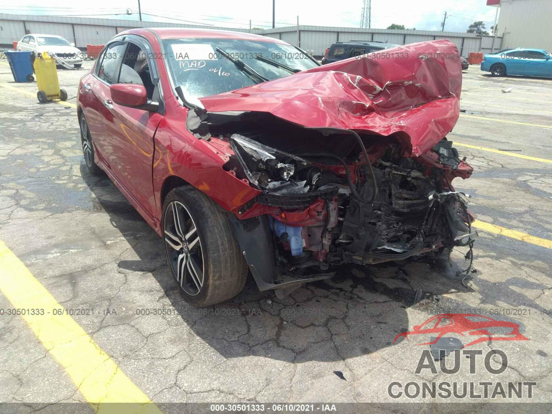 HONDA ACCORD SEDAN 2016 - 1HGCR2F52GA145659