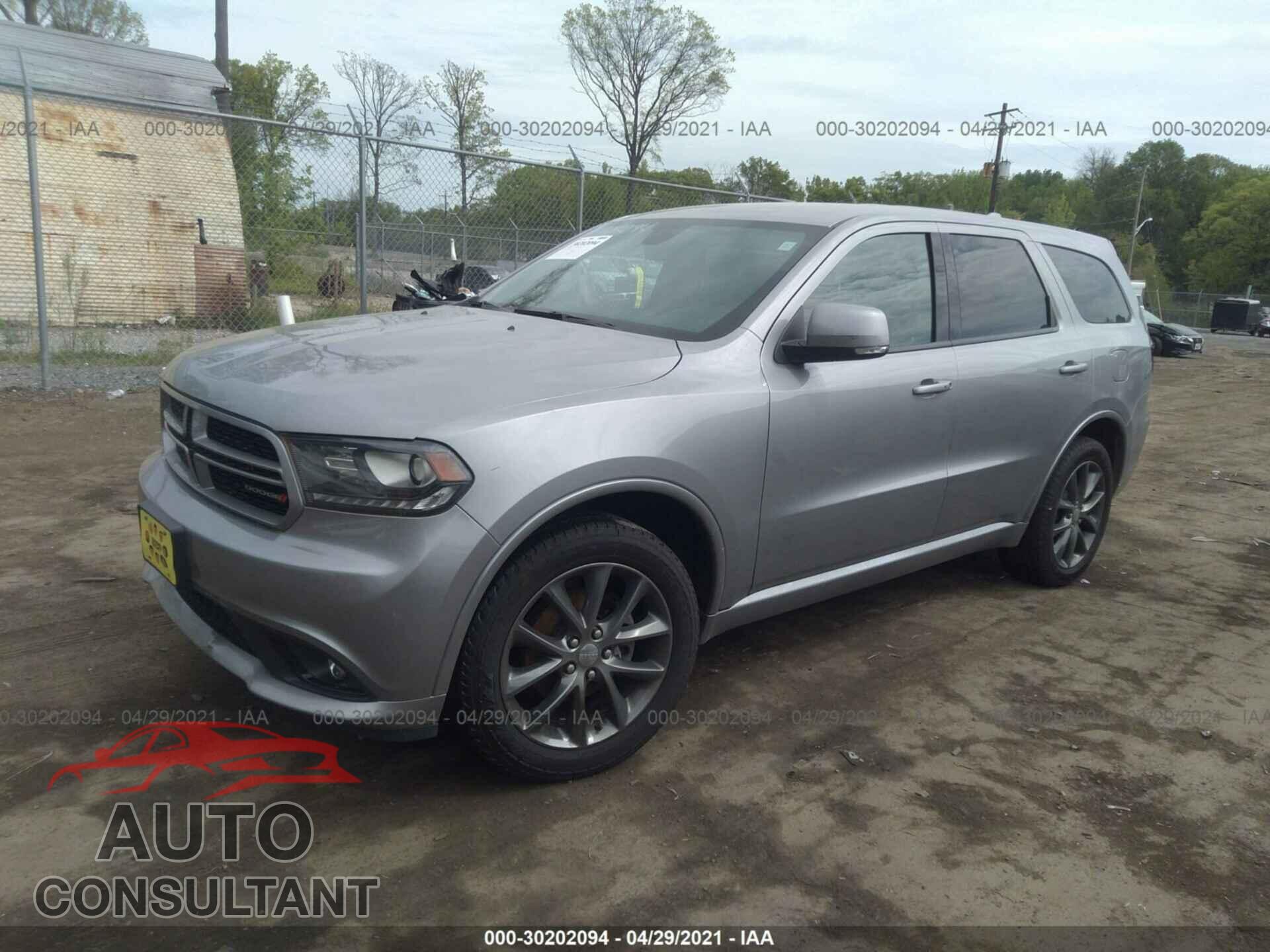 DODGE DURANGO 2017 - 1C4RDJDG9HC896978