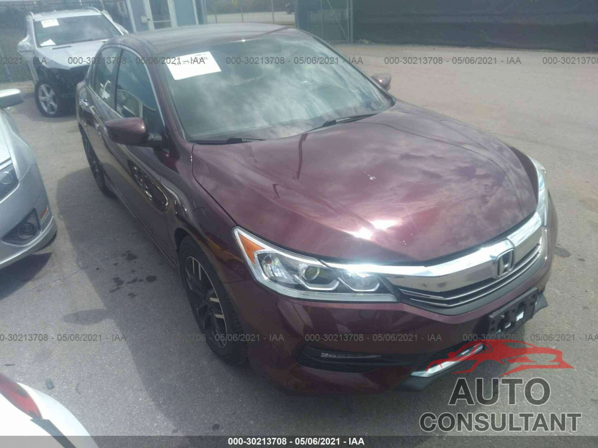 HONDA ACCORD SEDAN 2016 - 1HGCR2F52GA212311
