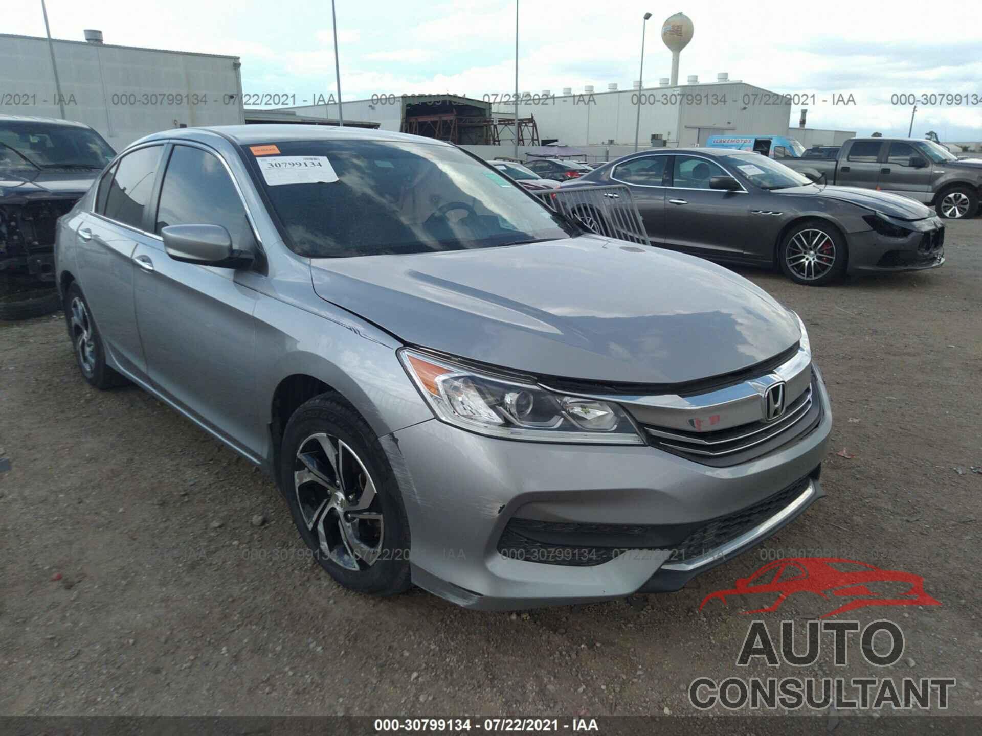 HONDA ACCORD SEDAN 2016 - 1HGCR2F32GA157468