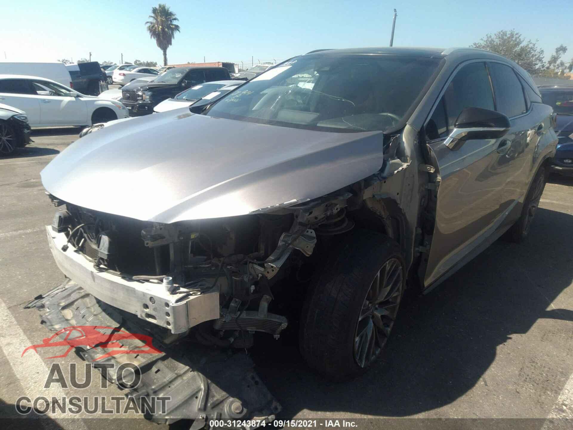 LEXUS RX 2019 - 2T2BZMCA4KC174197