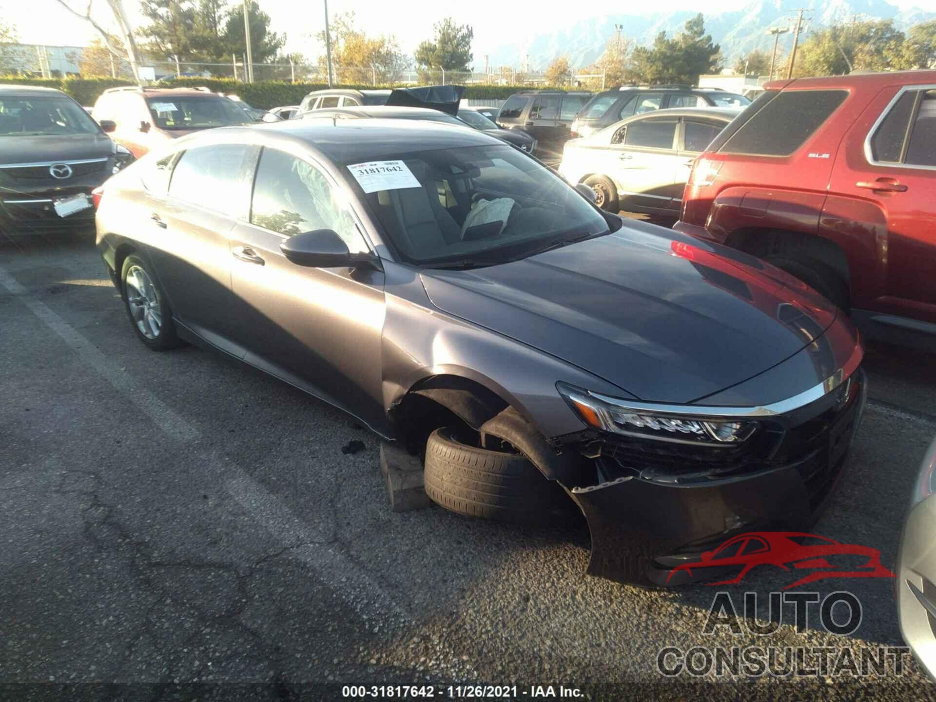 HONDA ACCORD SEDAN 2019 - 1HGCV1F11KA100286